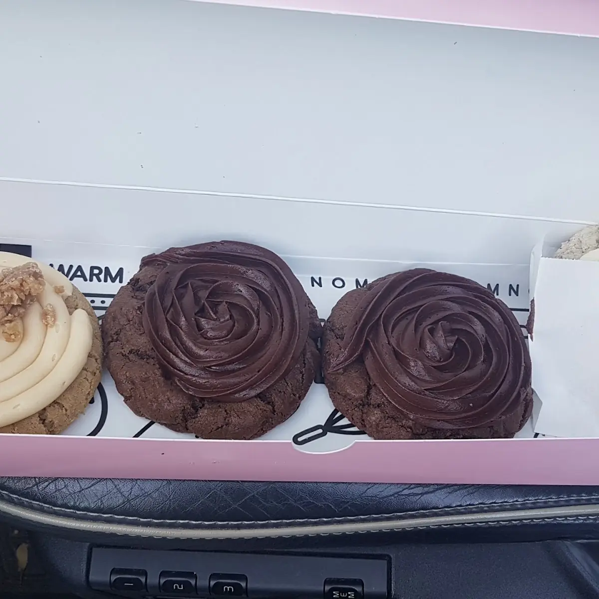 Chocolate Cake and Caramel Apple Pie