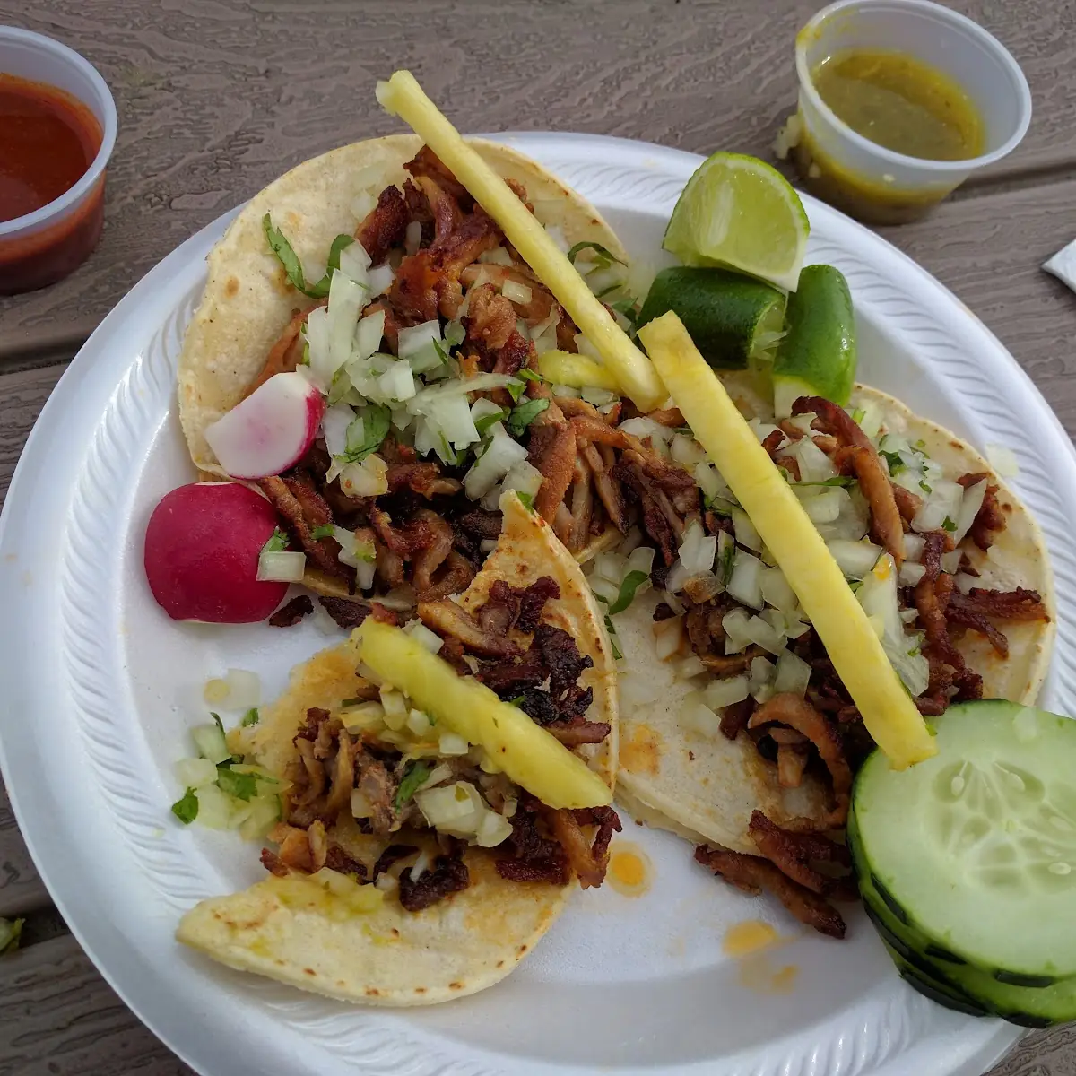 Chicken Tacos Al Pastor