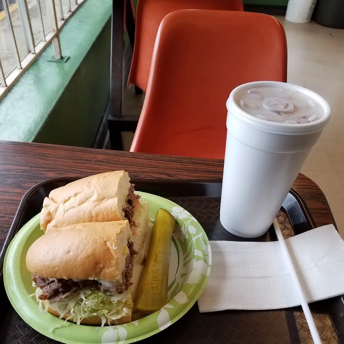 Hot Steak and Cheese Sub
