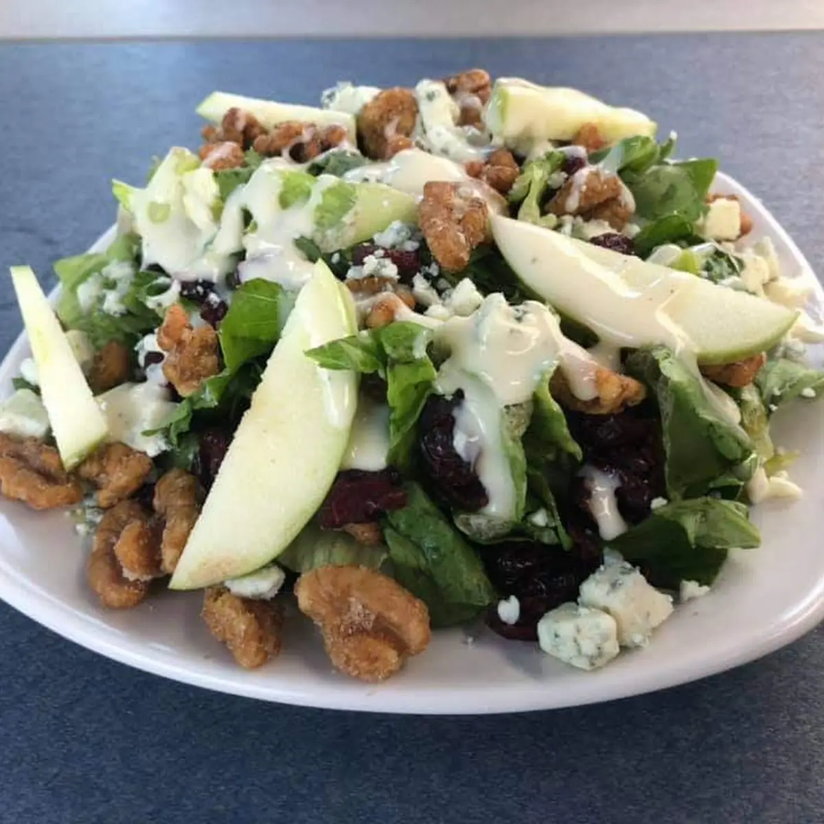 Apple Pecan Blue Cheese Salad