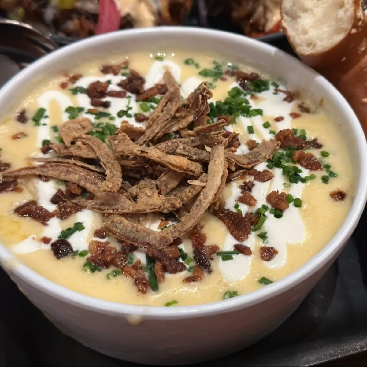 Cheesy Beer Soup