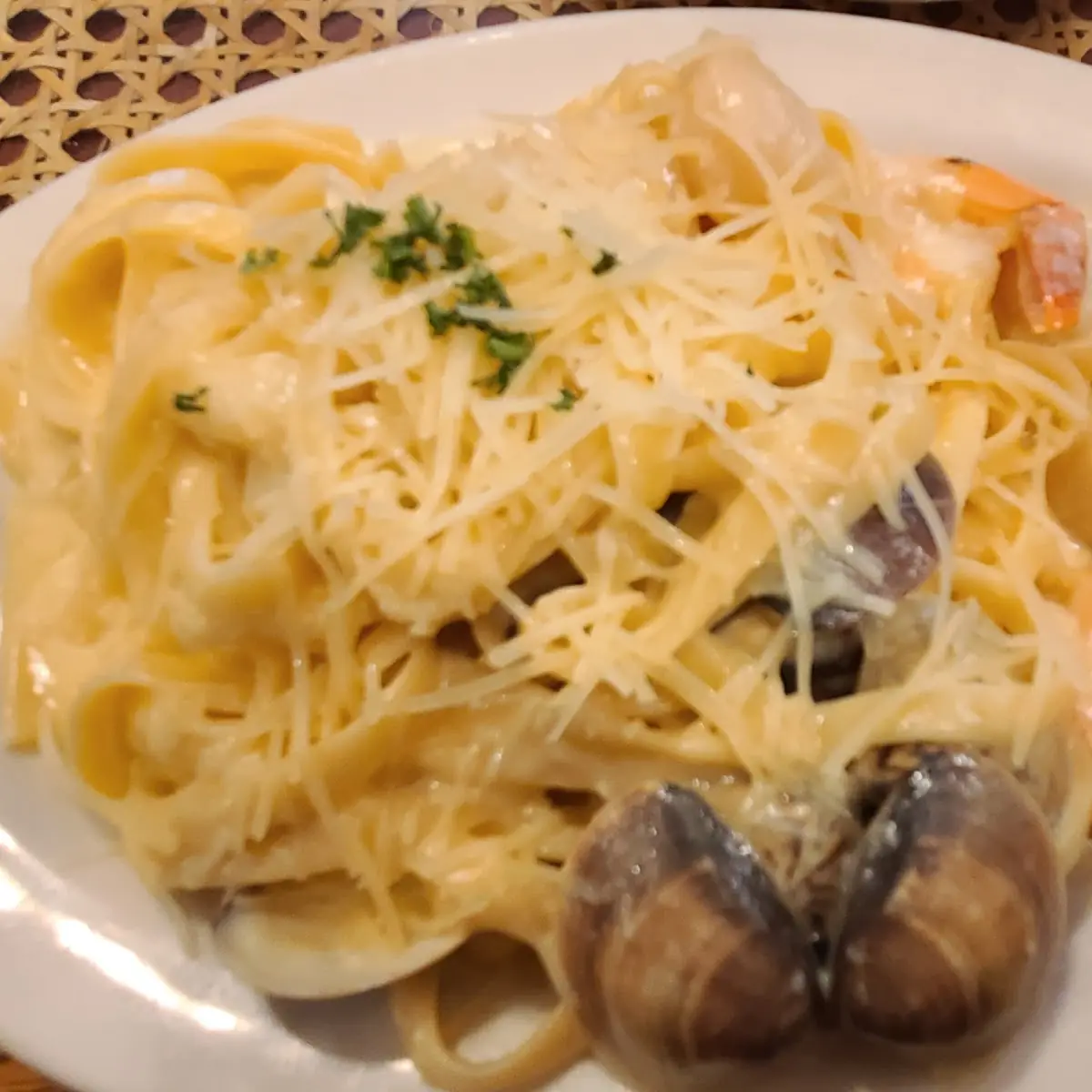 Shrimp Alfredo