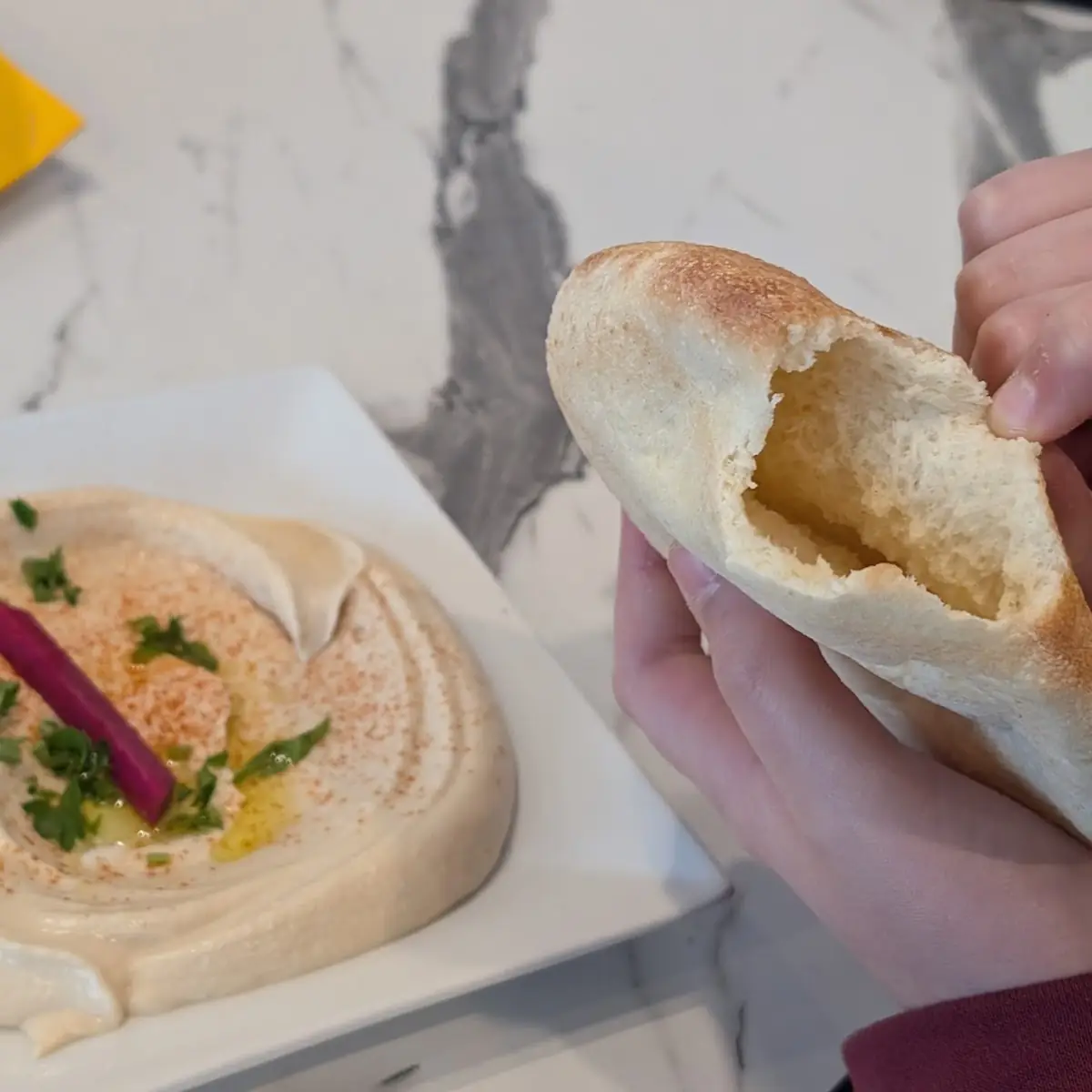 Hummus & Tabbouleh Sandwich