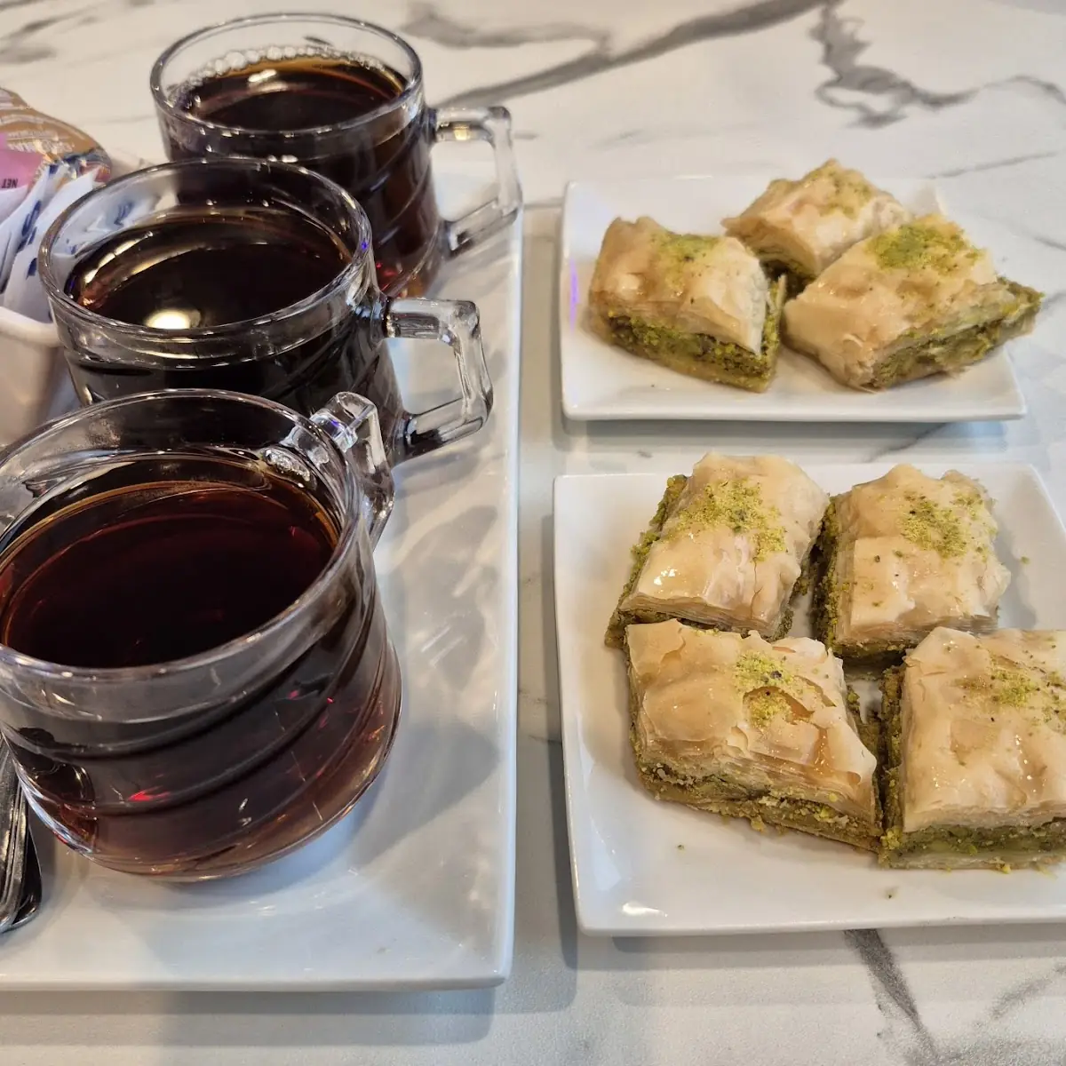 Pistachio Baklava Dessert Pastries