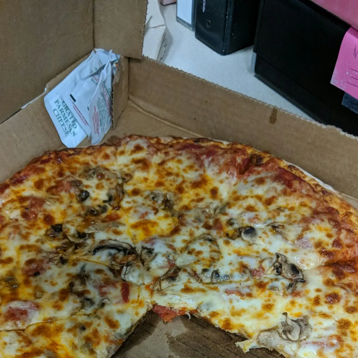 Pepperoni and Mushroom Pizza