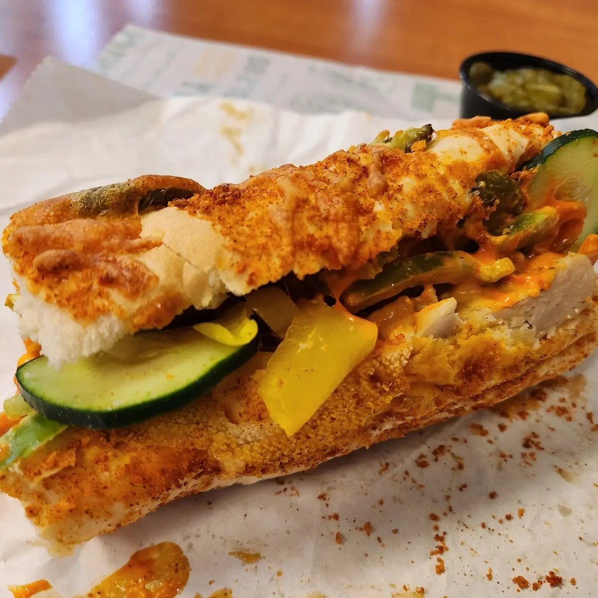 Firey Chicken Sub