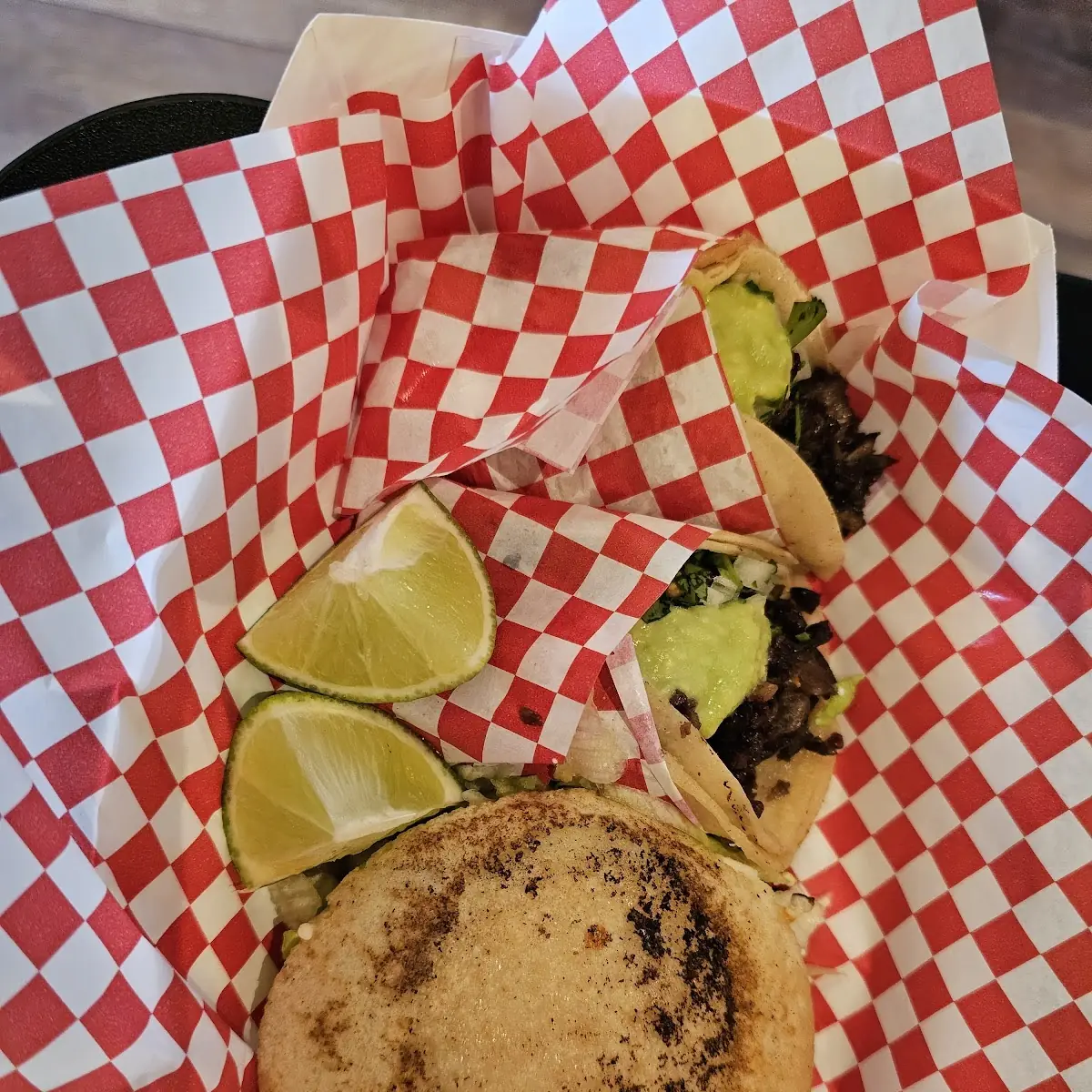 Asada Tacos and Asada Gordita