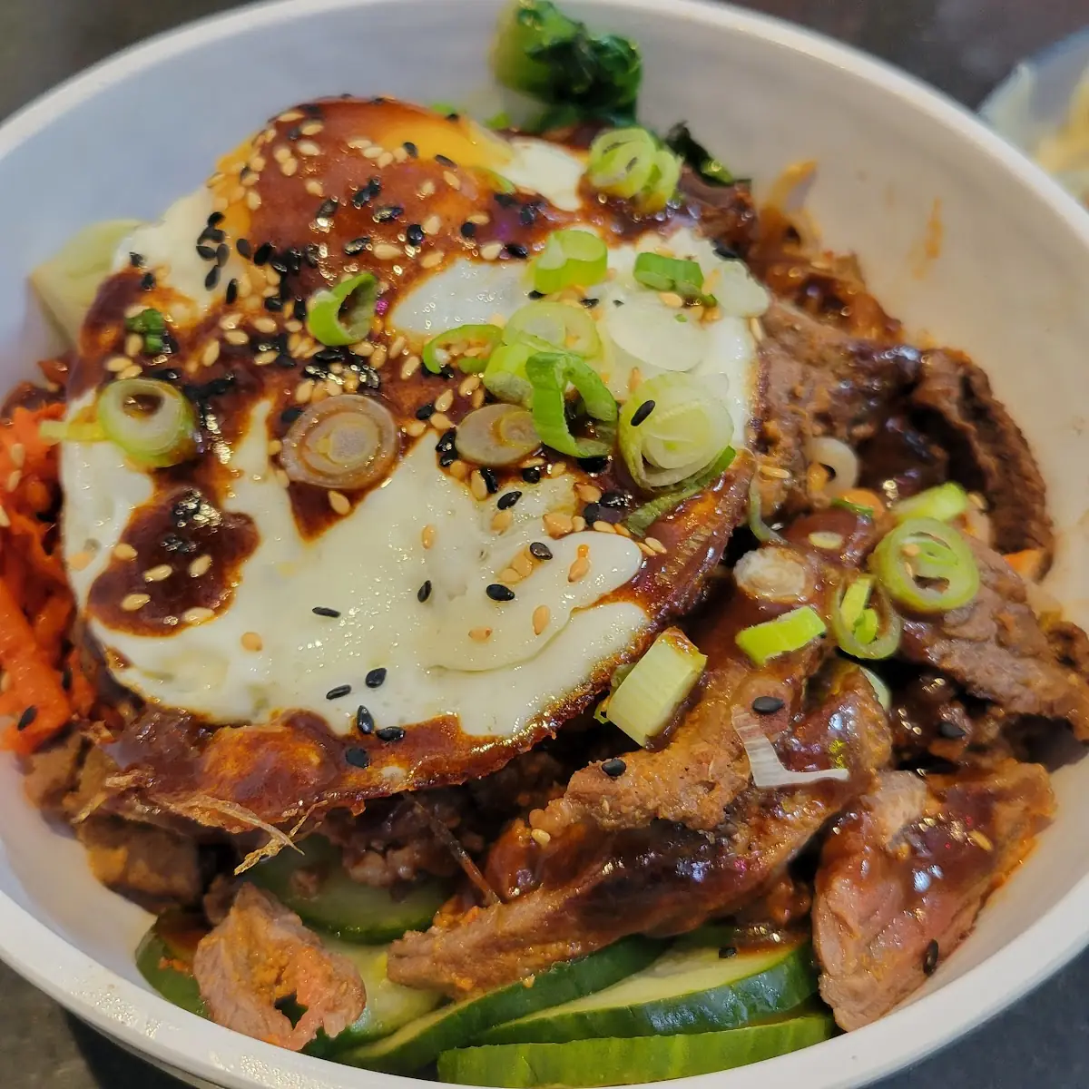 Bibimbap with Bulgogi