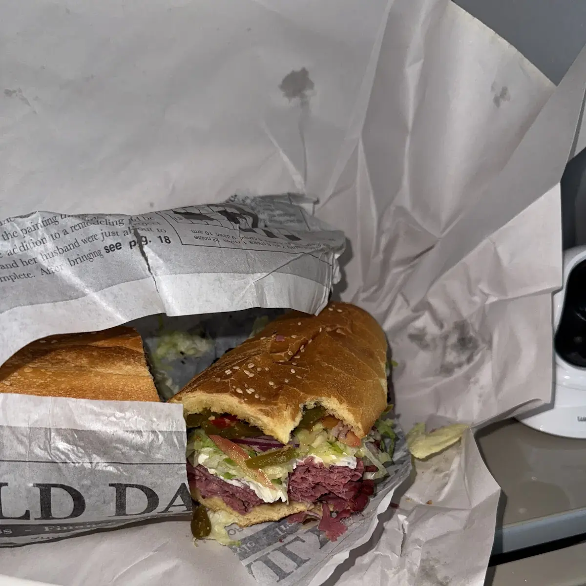 Pastrami Sandwich