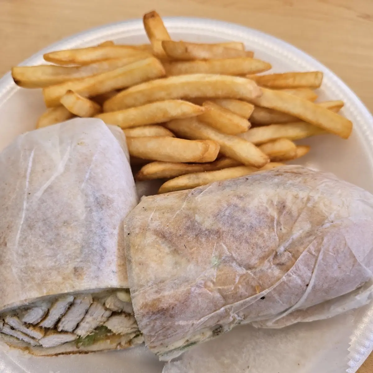 Grilled Chicken Sandwich with One Side