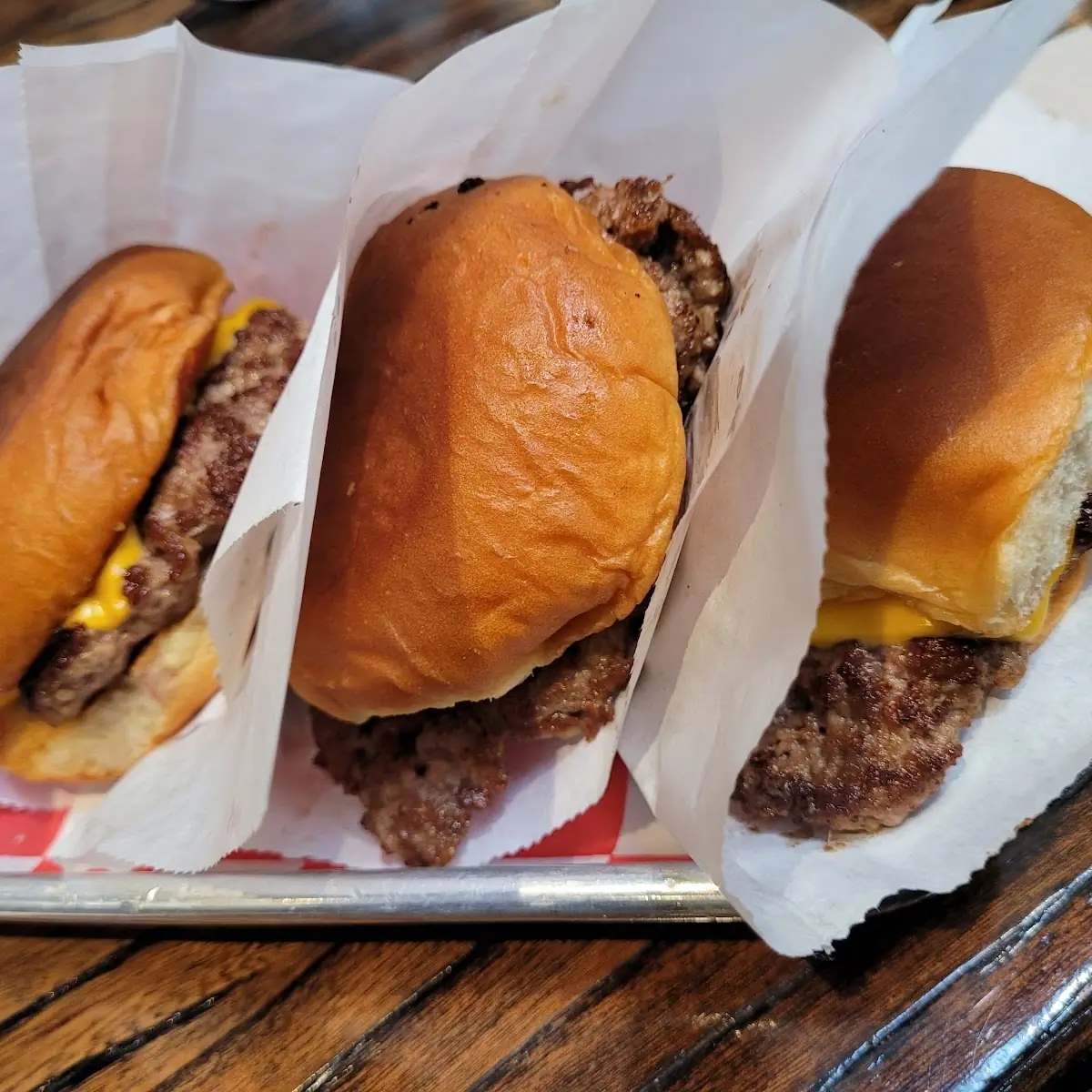 Bebe Zito Double Cheeseburger