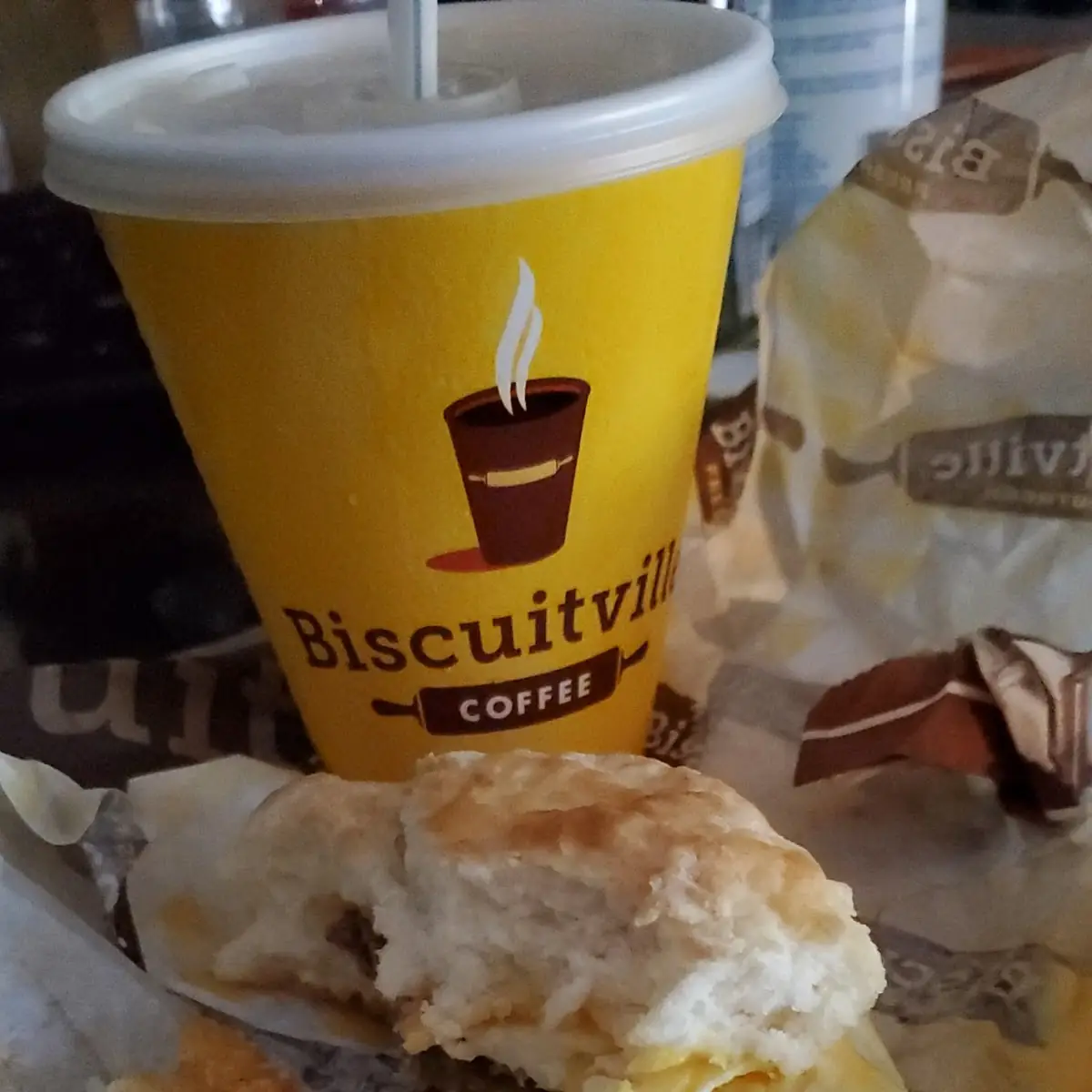 Turkey Sausage Biscuit
