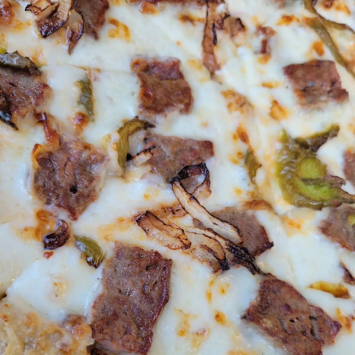 Cheesesteak Pizza