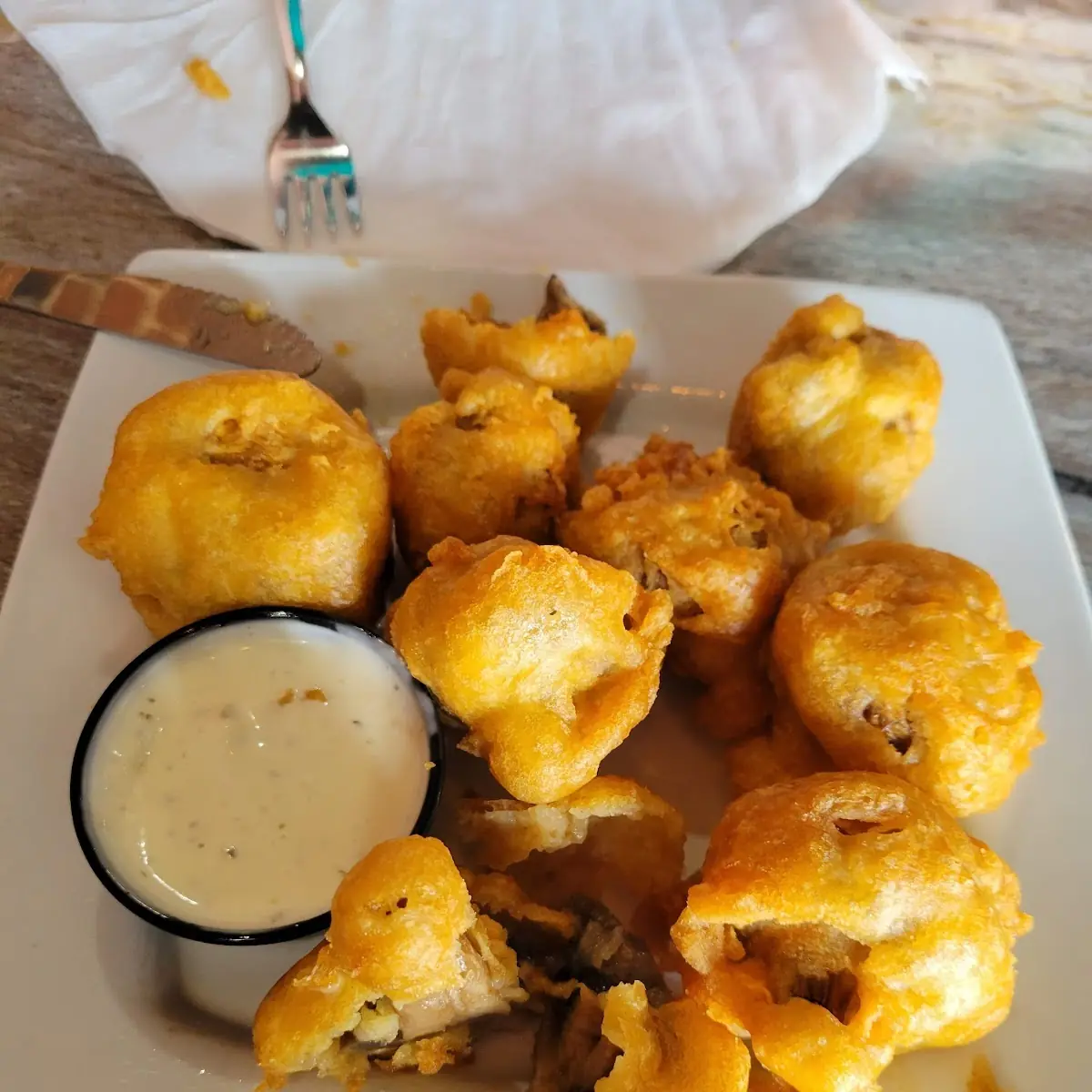 Hand Battered Mushrooms