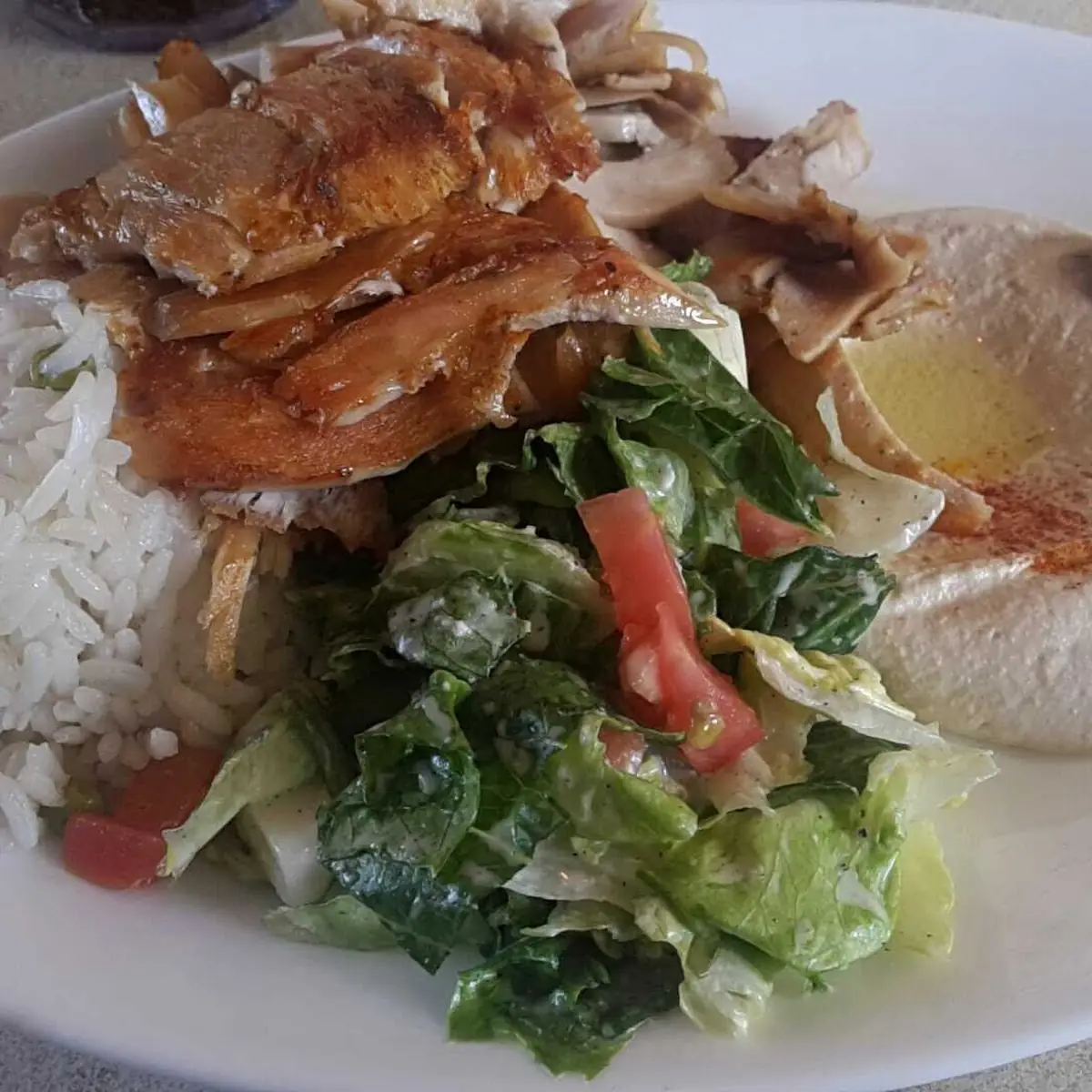 Chicken Shawarma Plate