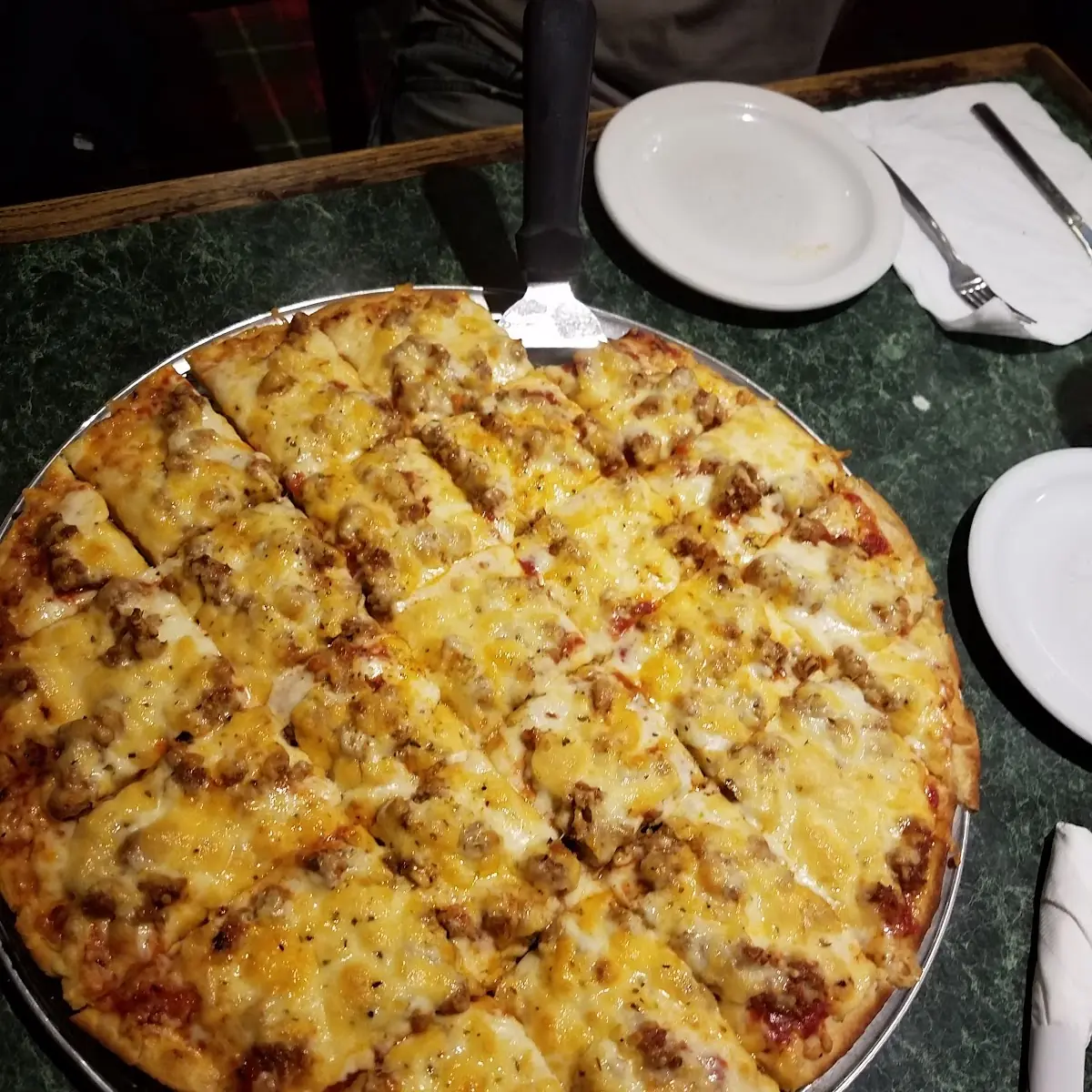 Large Sausage Pizza