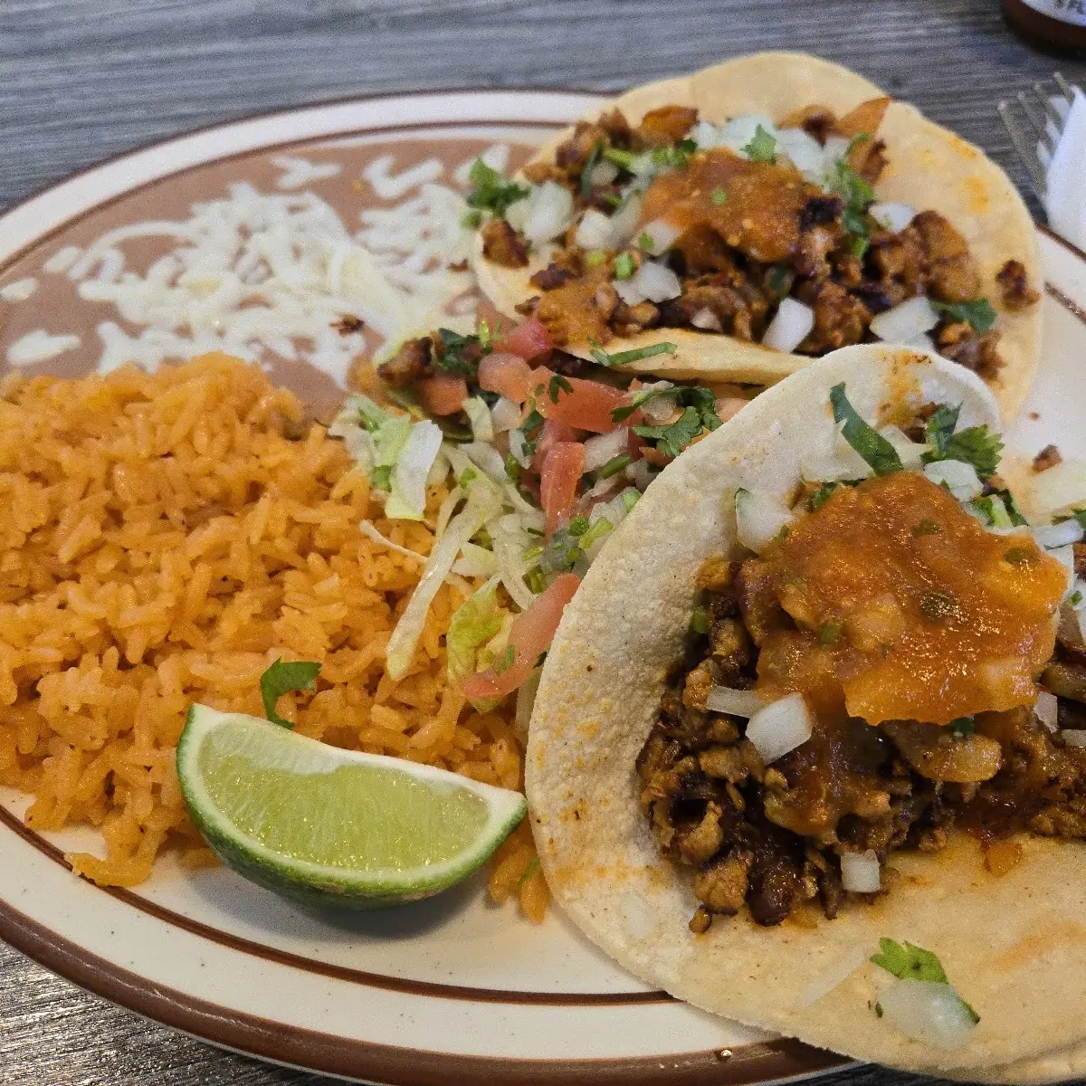 Two Tacos Plate