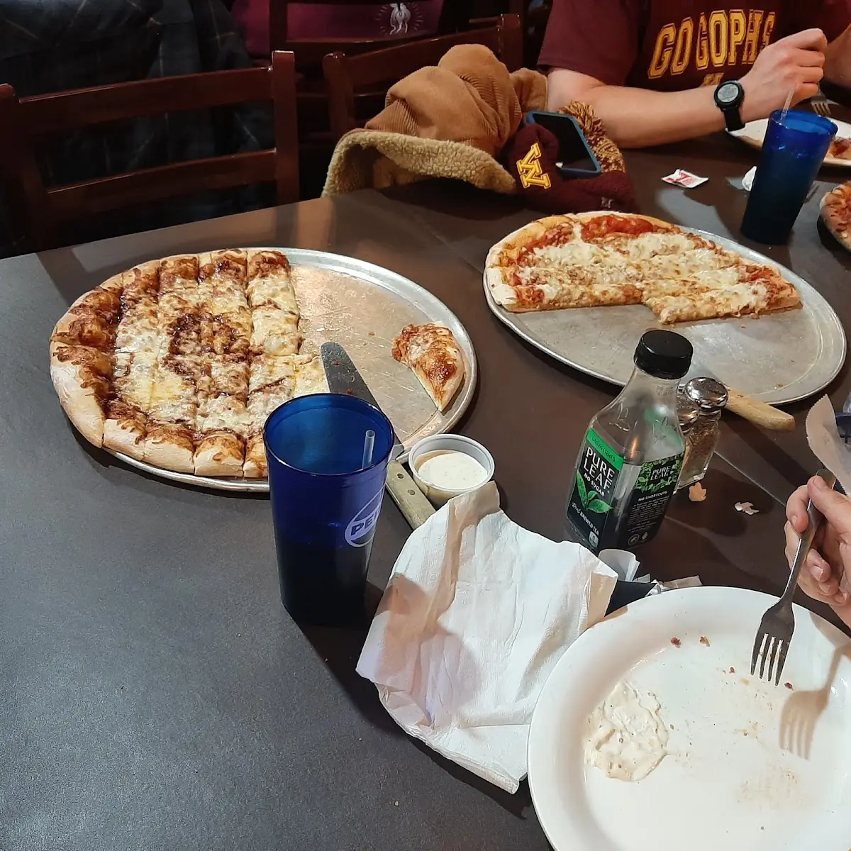 Sausage Pizza Barbeque Chicken Pizza