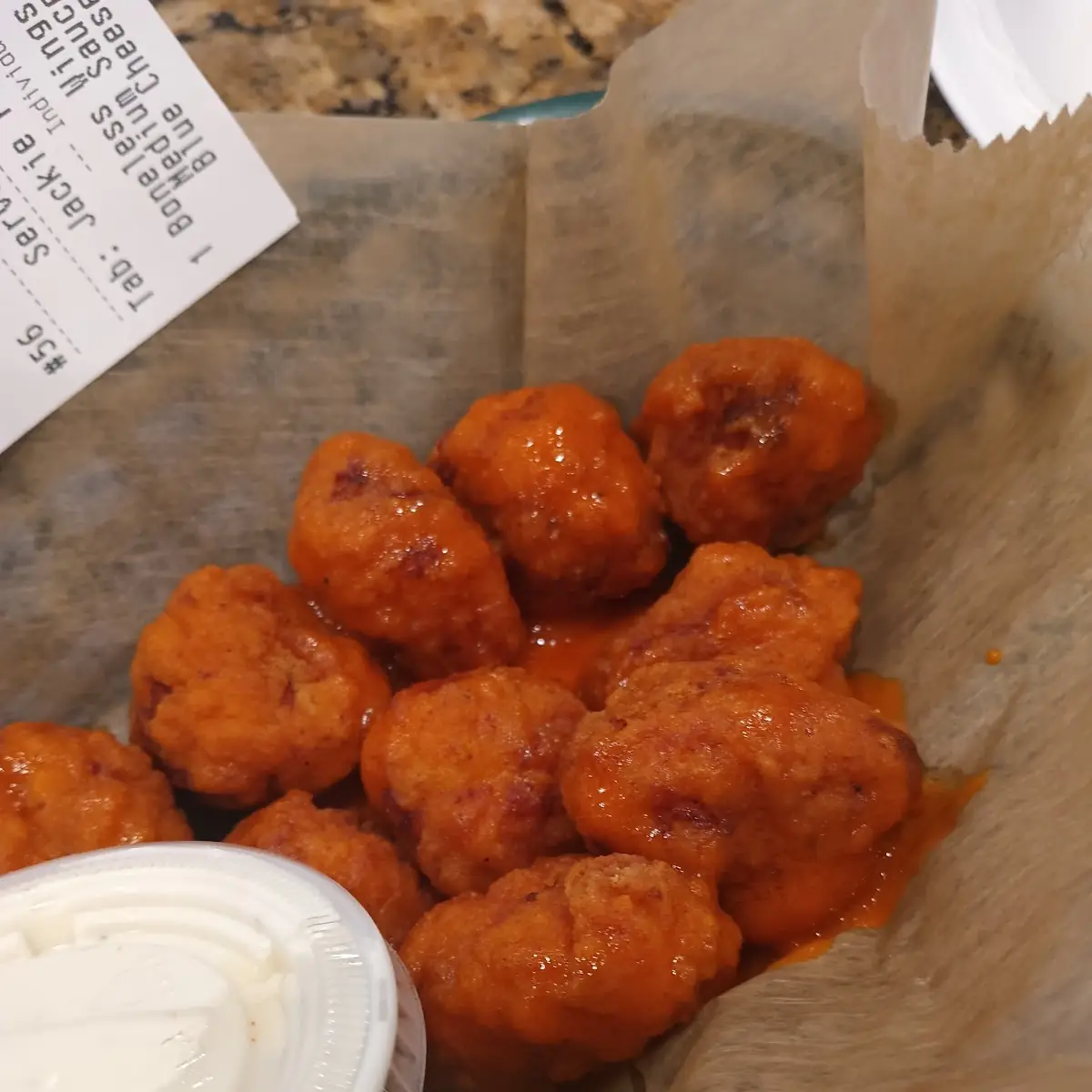 Boneless Wings 6
