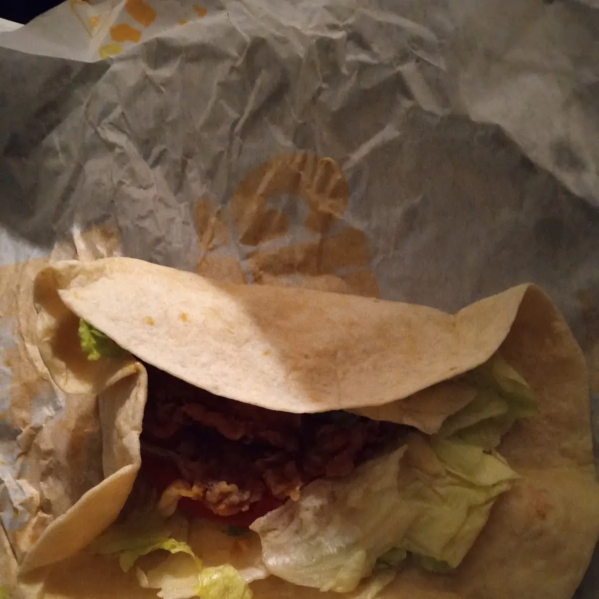 Chicken Wrap with Honey Mustard