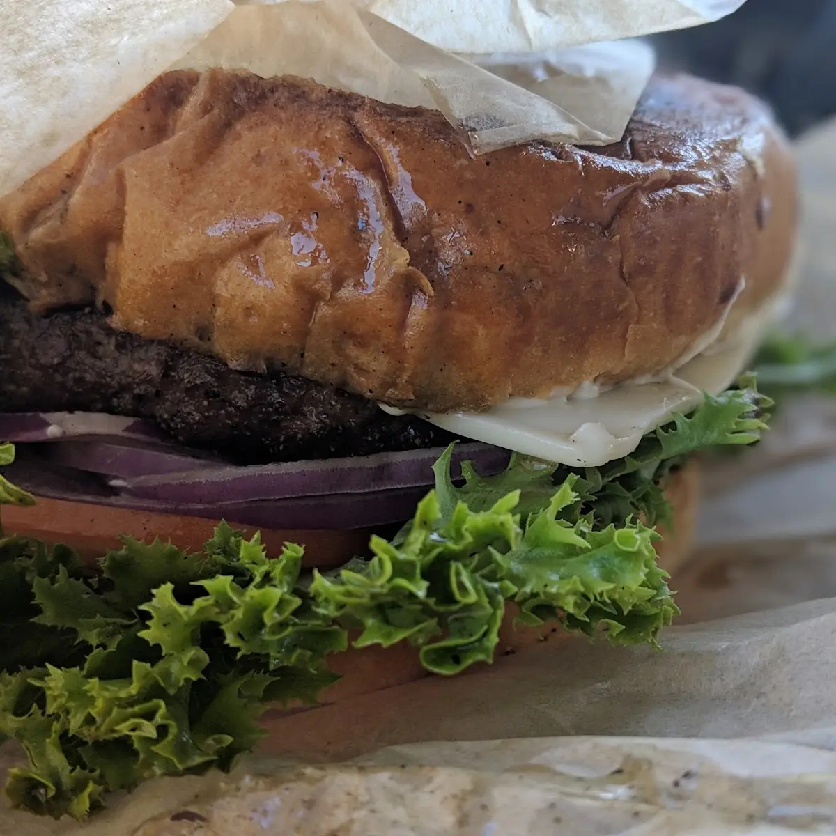 Mushroom Swiss Burger