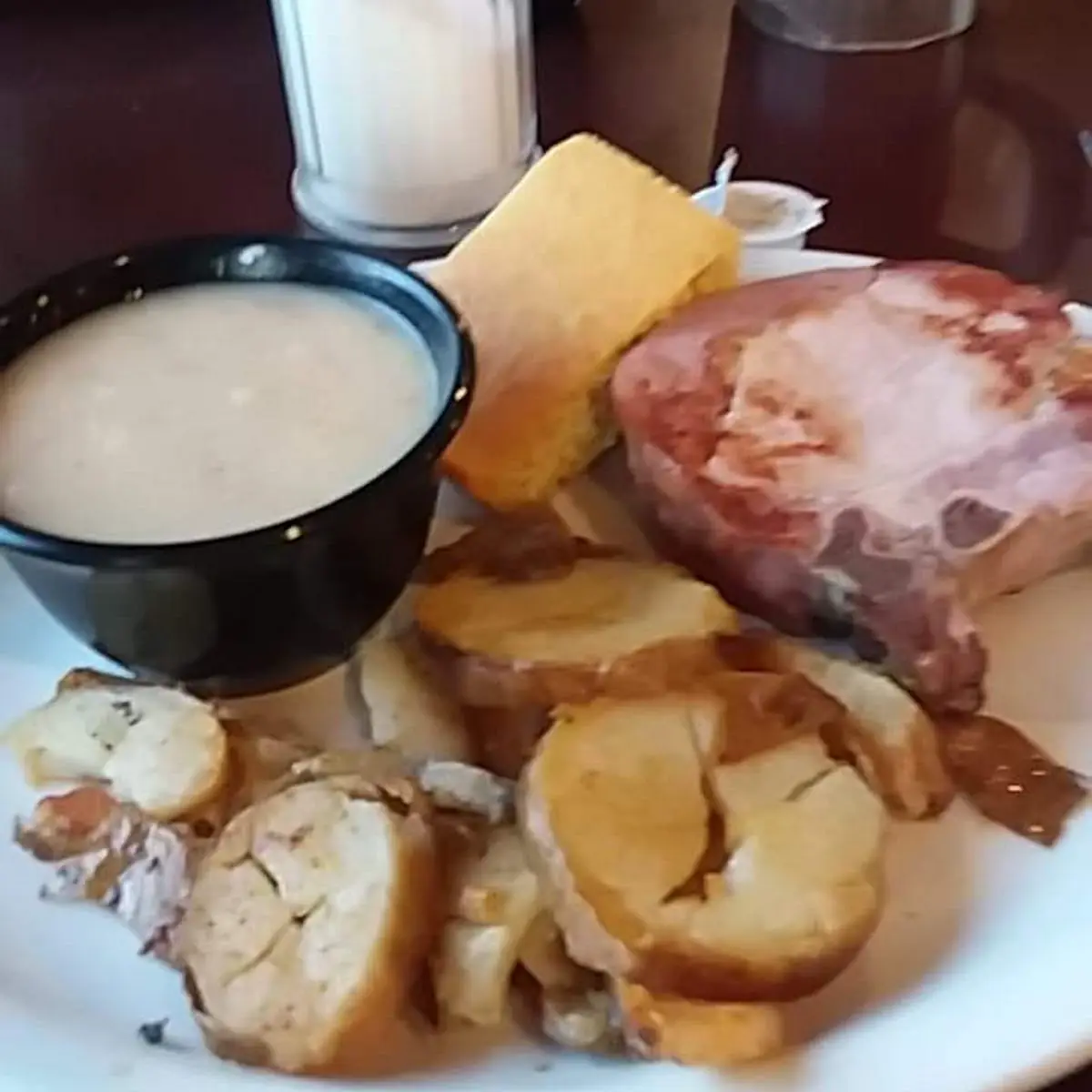 Smoked Pork Chop Fried Potatoes
