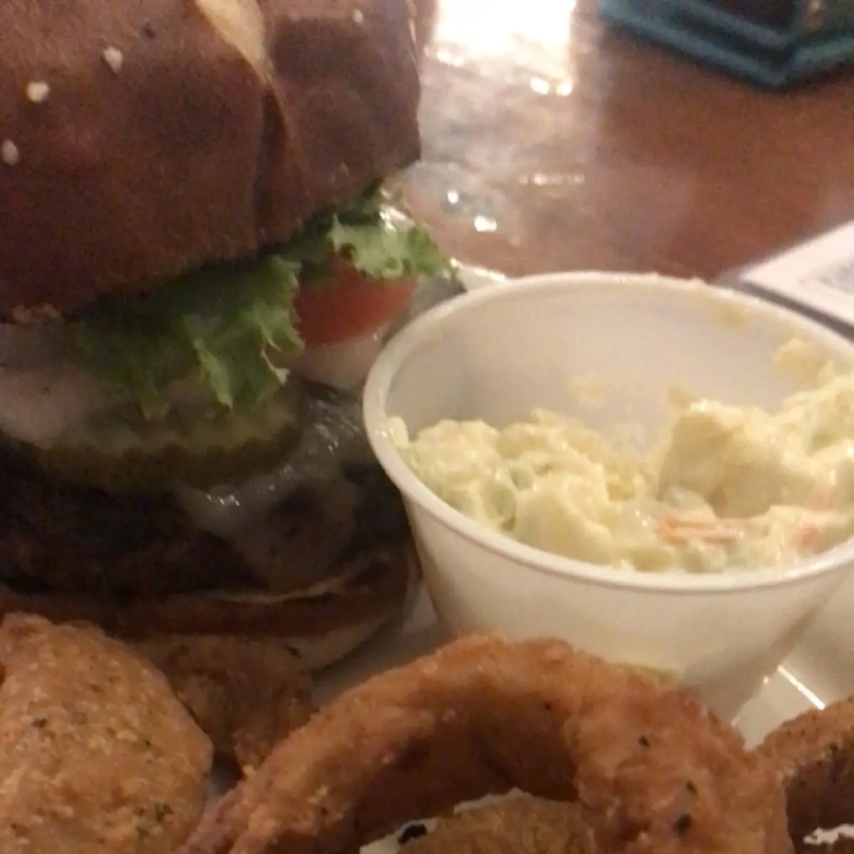 Build a Burger with Onion Rings