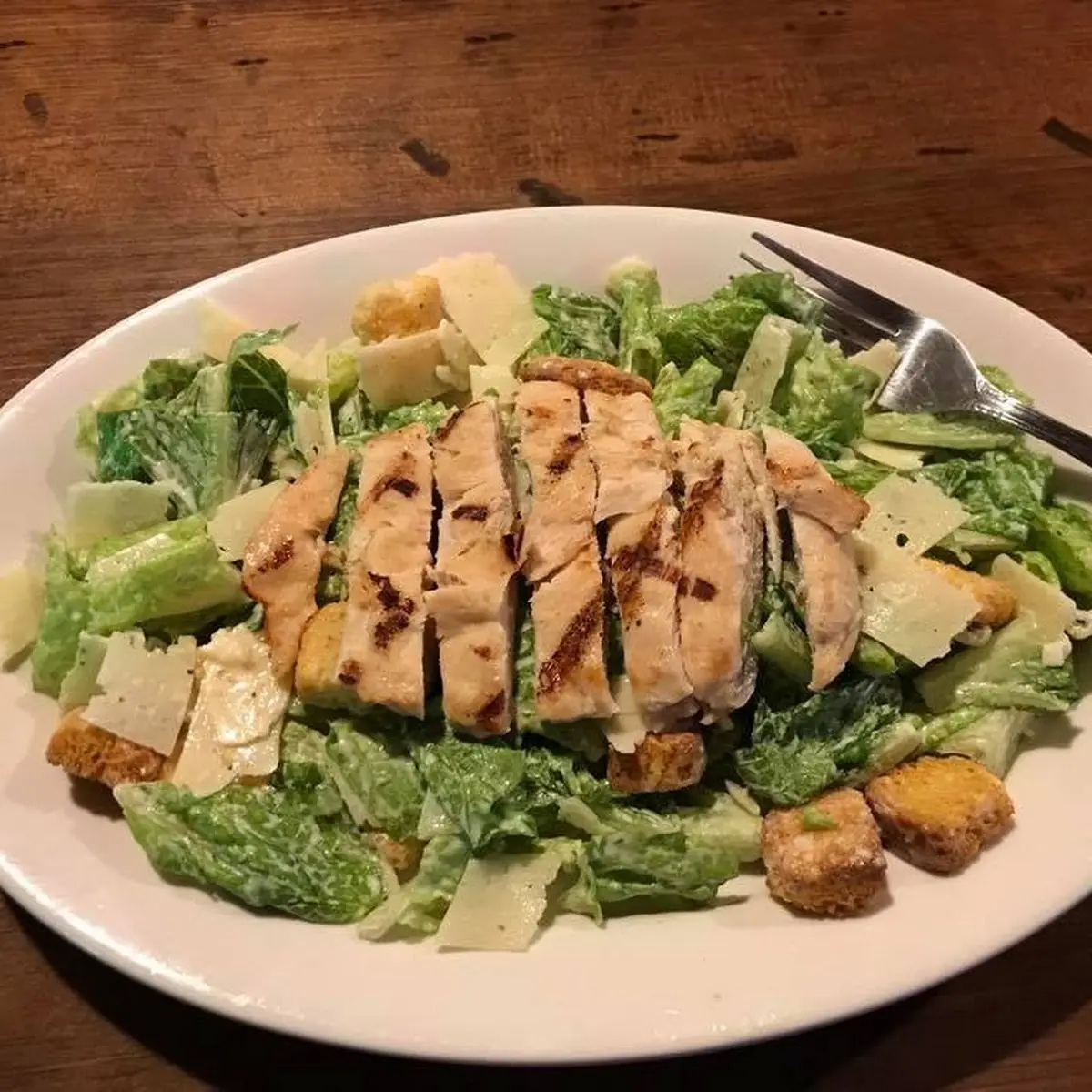 Grilled Chicken Caesar Salad