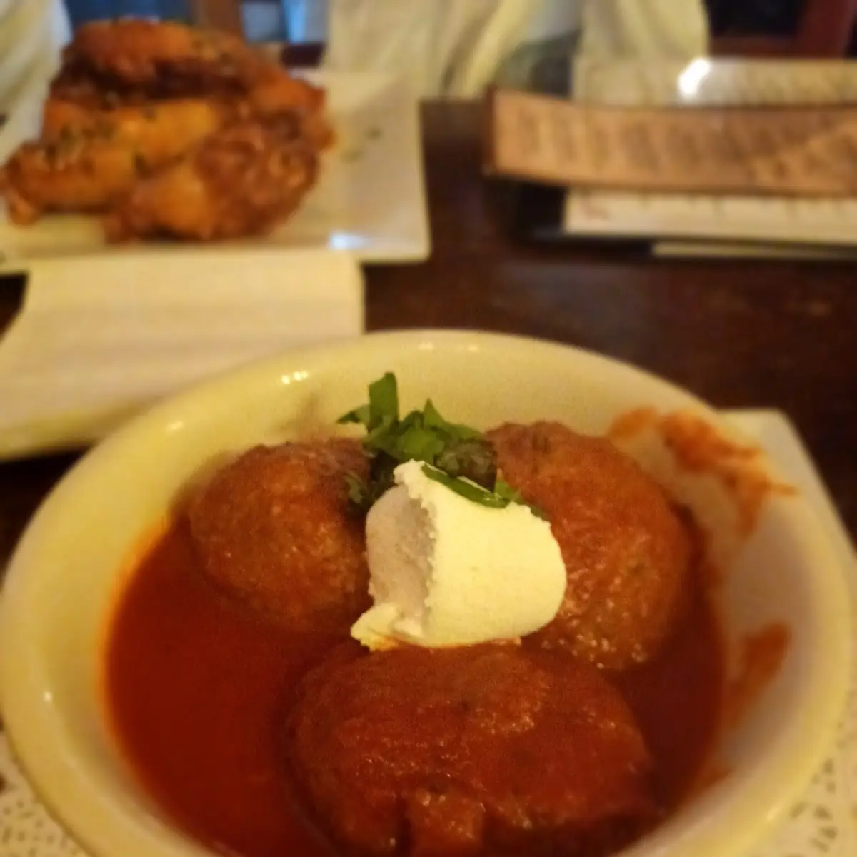 Chef's Homemade Meatballs