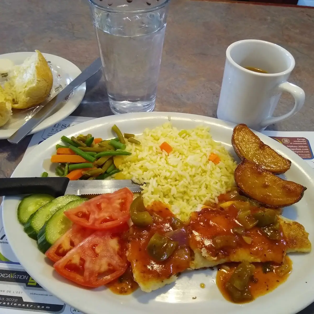 Morue Sauce Créole, Resto d'l'estrie