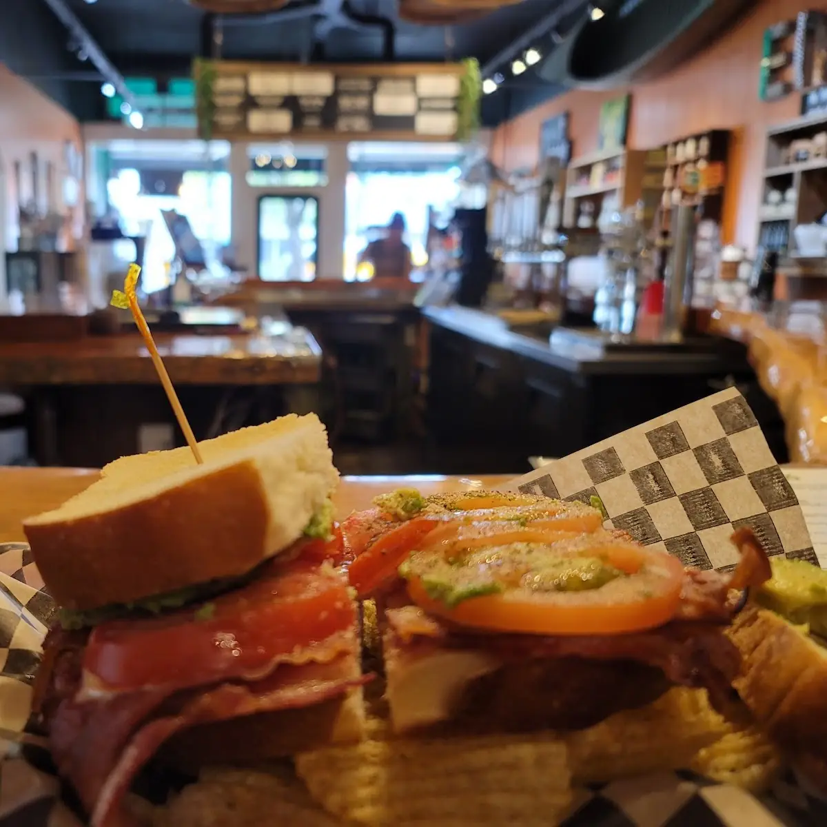Winning blt with Avo House Seasoning Kettle Chips