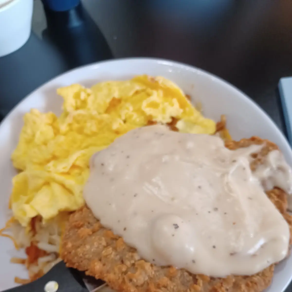 Chicken Fried Steak & Eggs