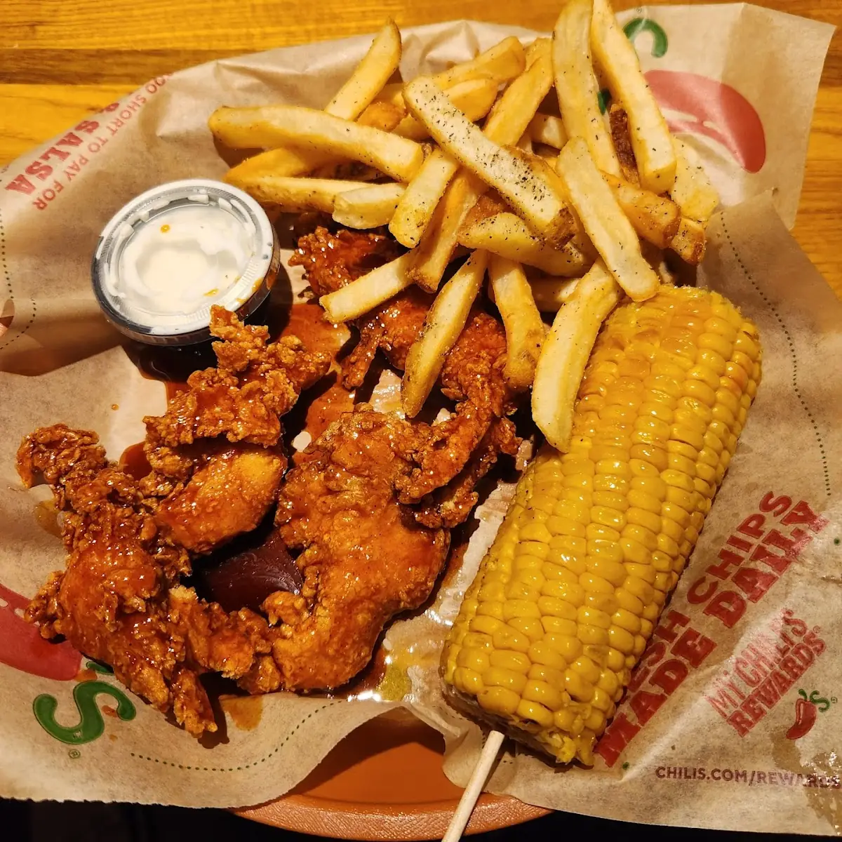 Honey-Chipotle Chicken Crispers Combo