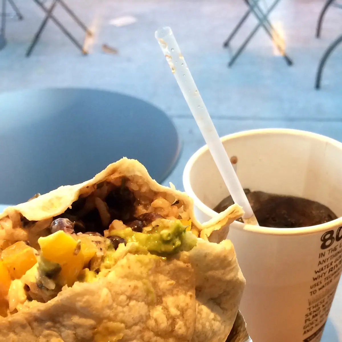 Vege Bean Burrito