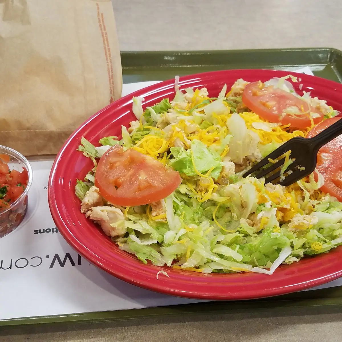 Chicken Taco Salad