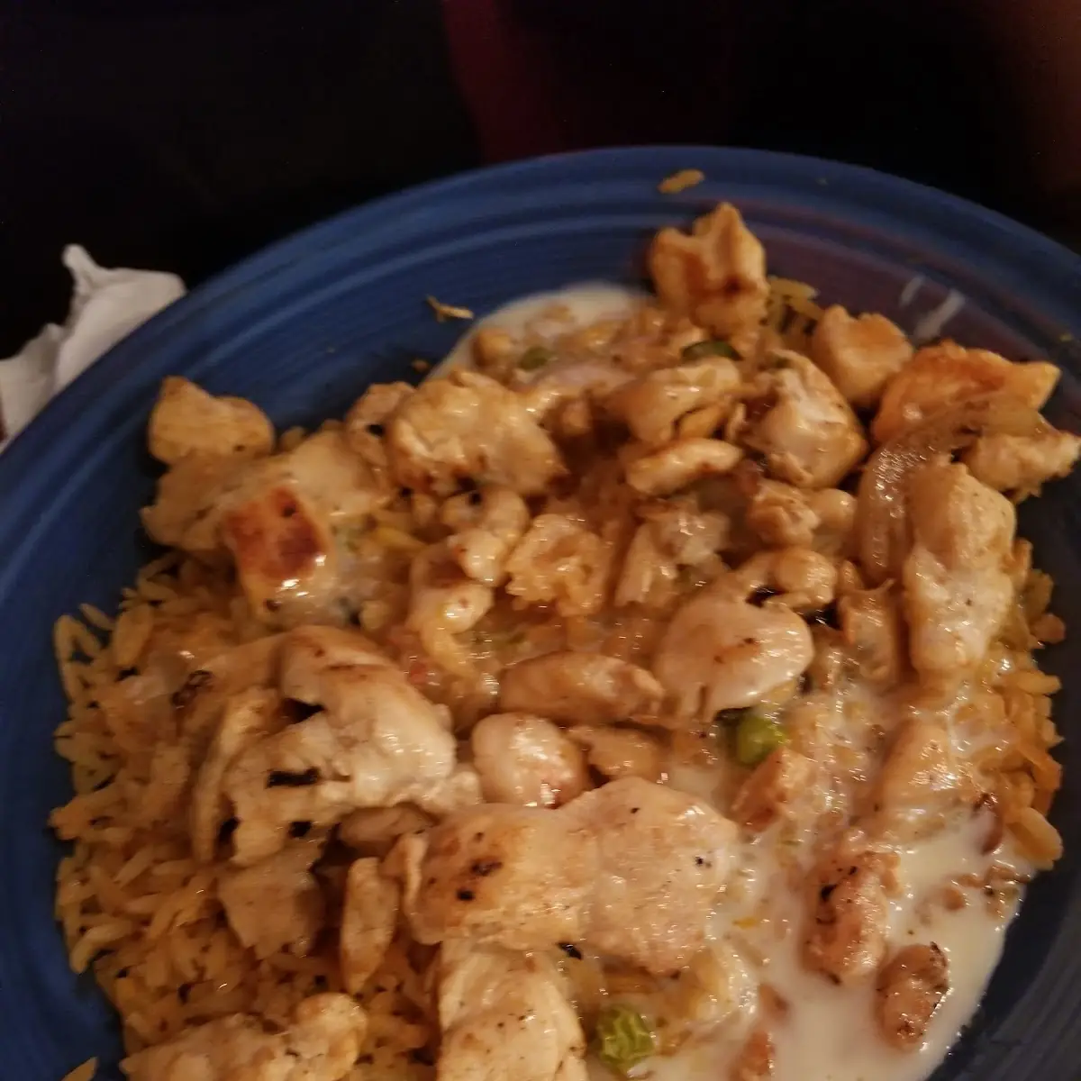 Chicken Rice Cheese Dip