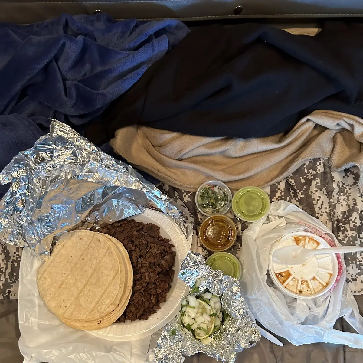 Regular Plate and Charro Beans
