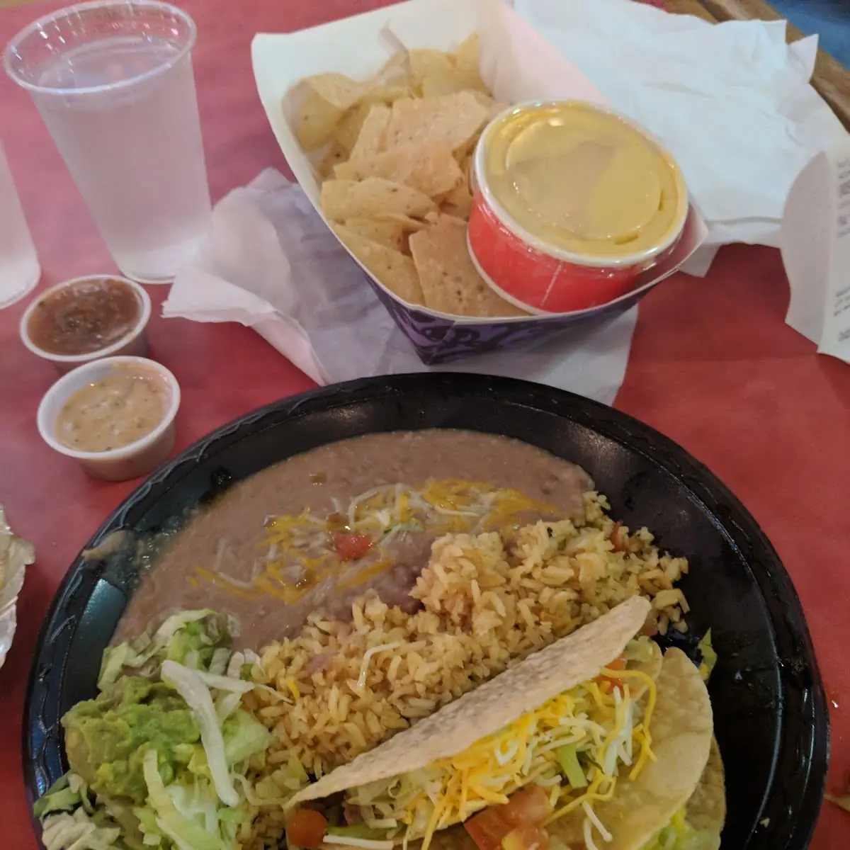 Crispy Taco Plate