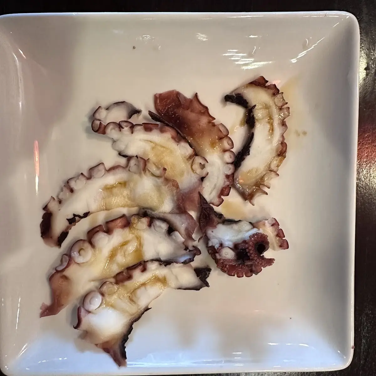 Octopus Sashimi