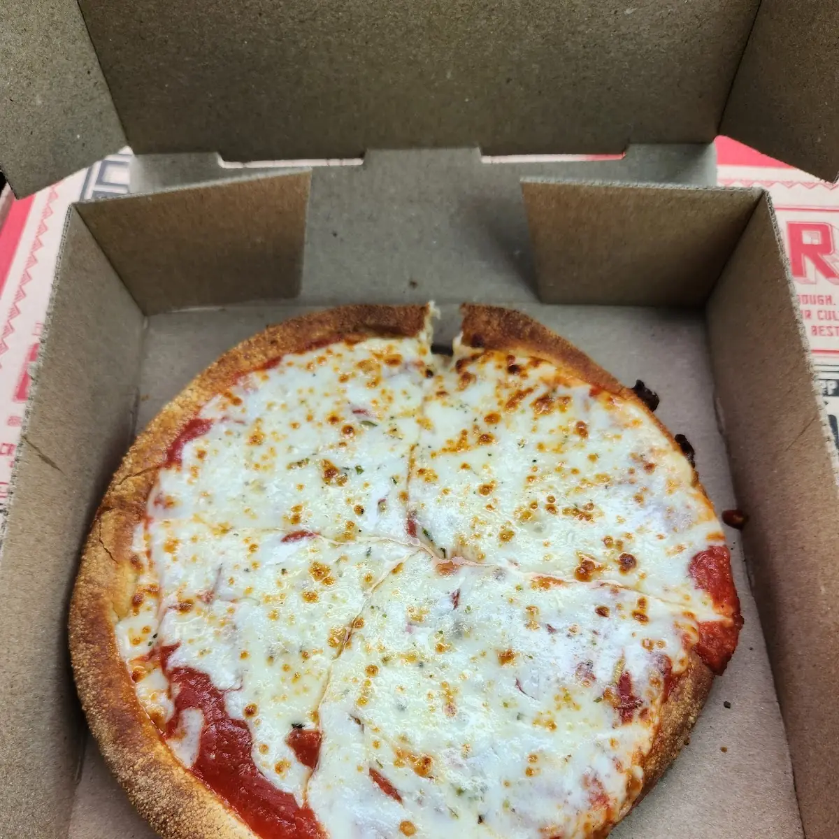 Thin Crust Cheese Pizza