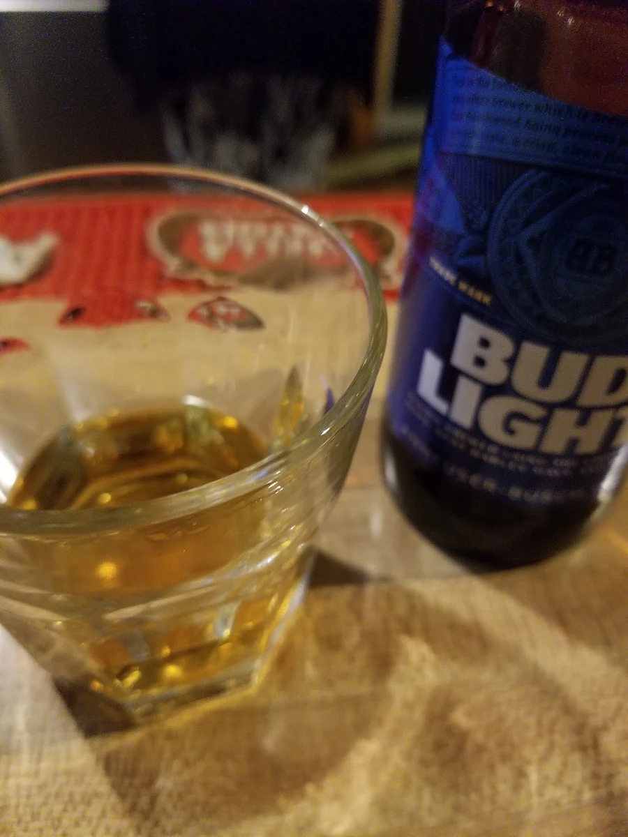 Jameson and Bud Light