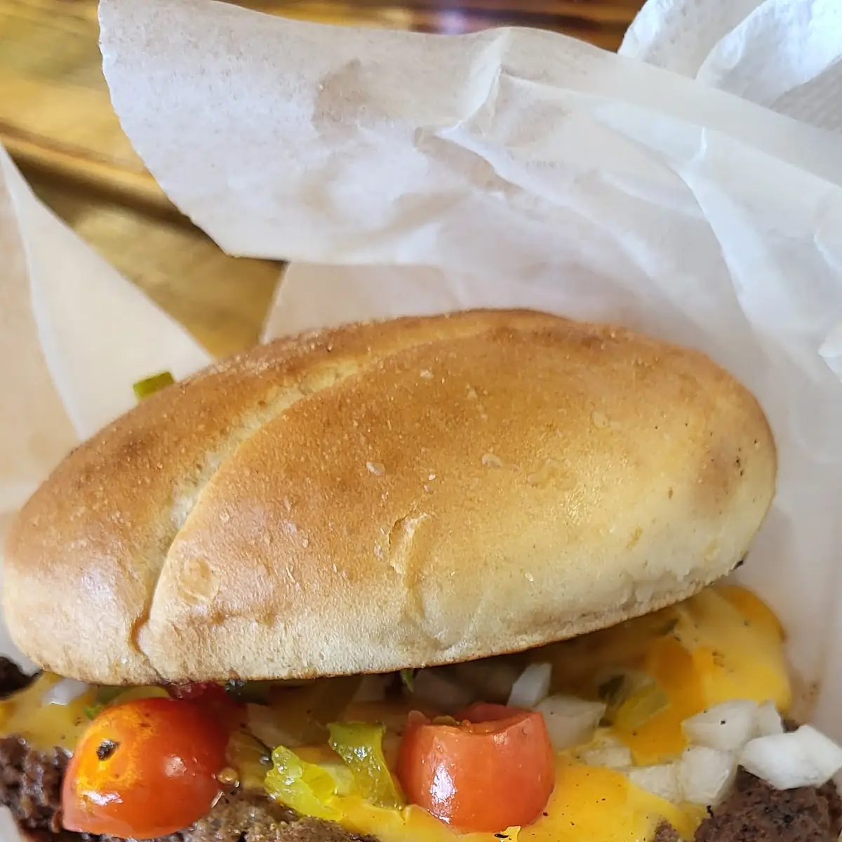 Single Smash Burger