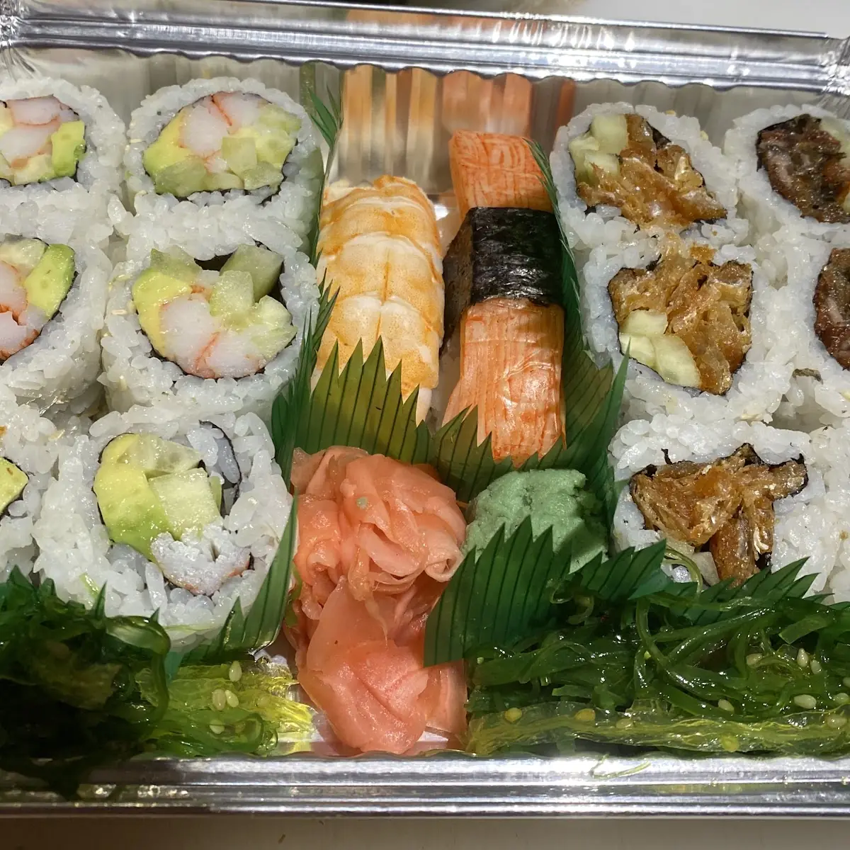 Box D Cooked Sushi