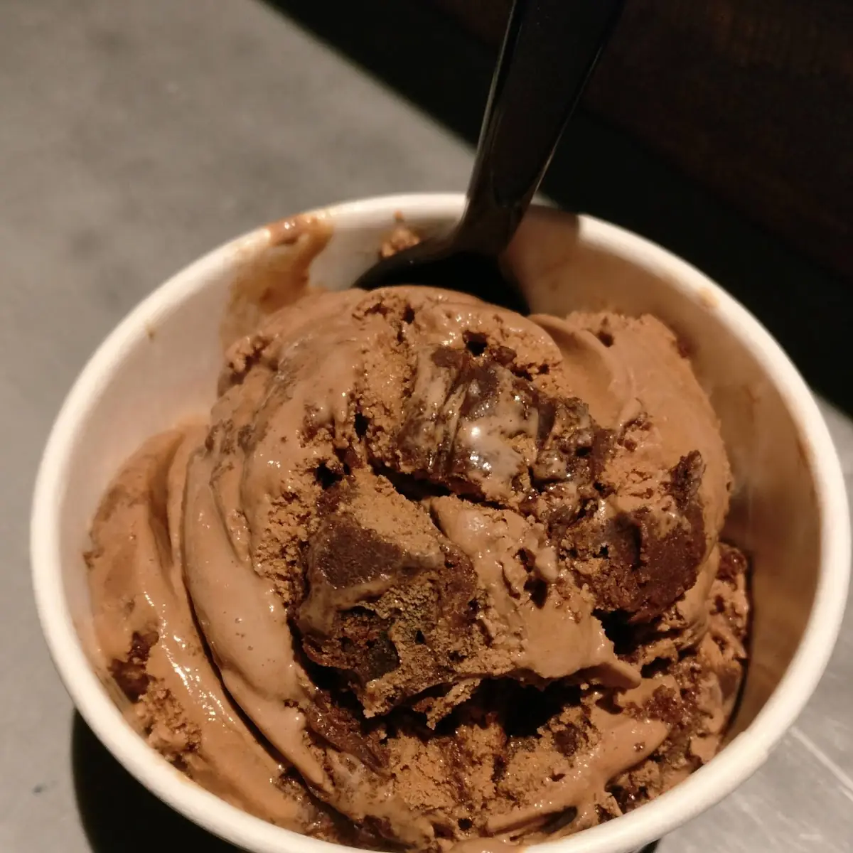 Chocolate Brownie Ice Cream