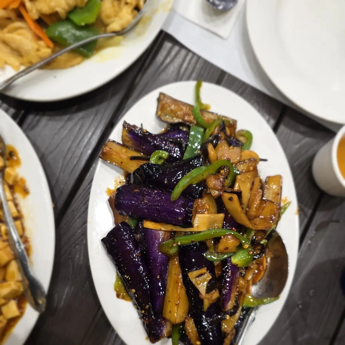 Hot Spicy Eggplant
