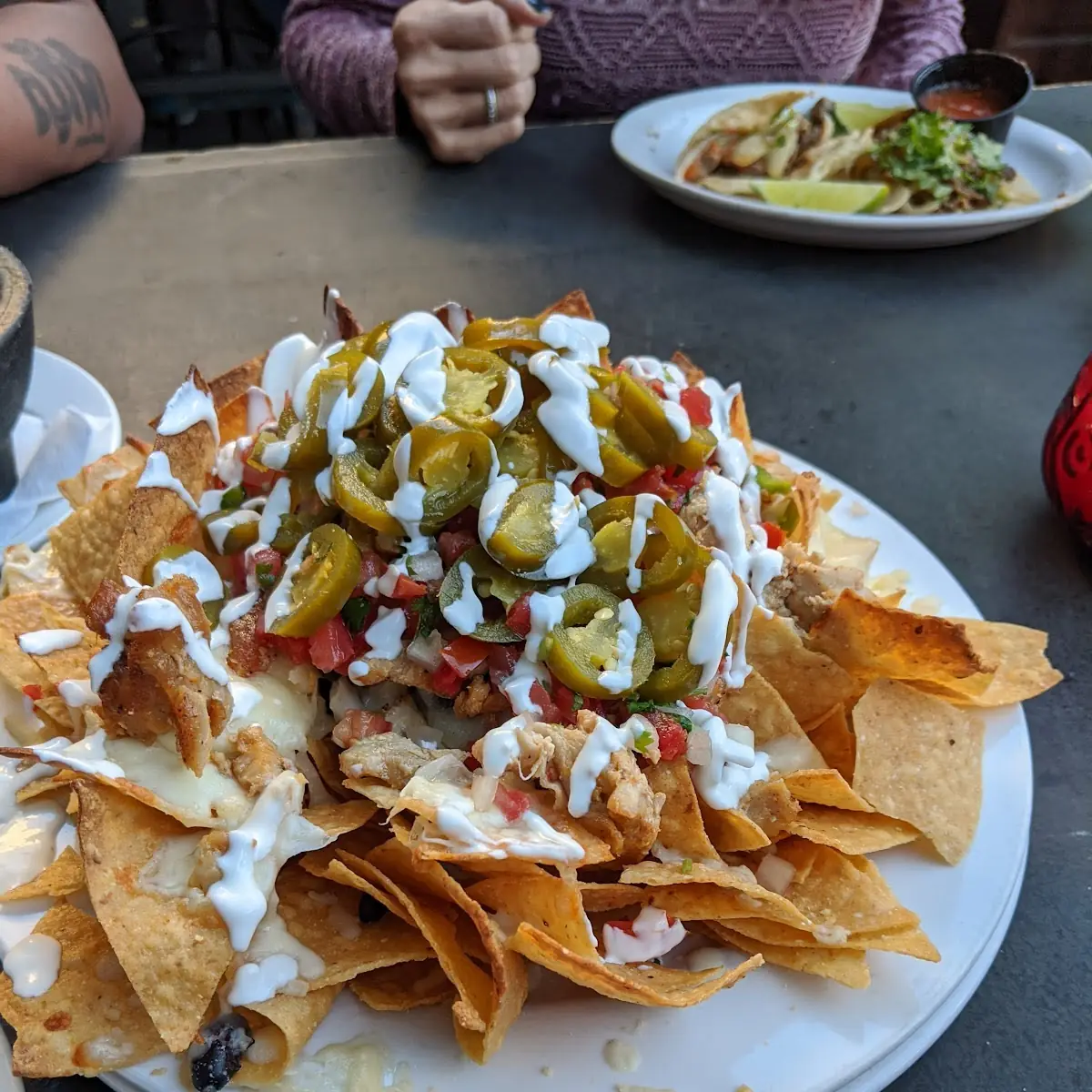 Papas Fritas Con Asada