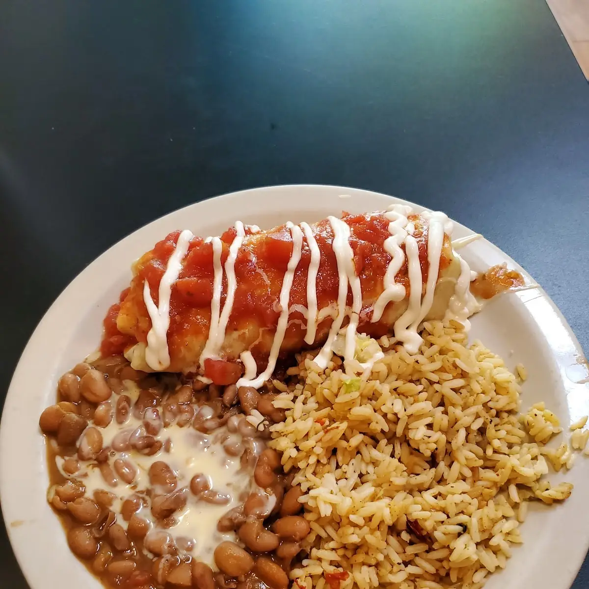 Deluxe Shredded Beef Burrito