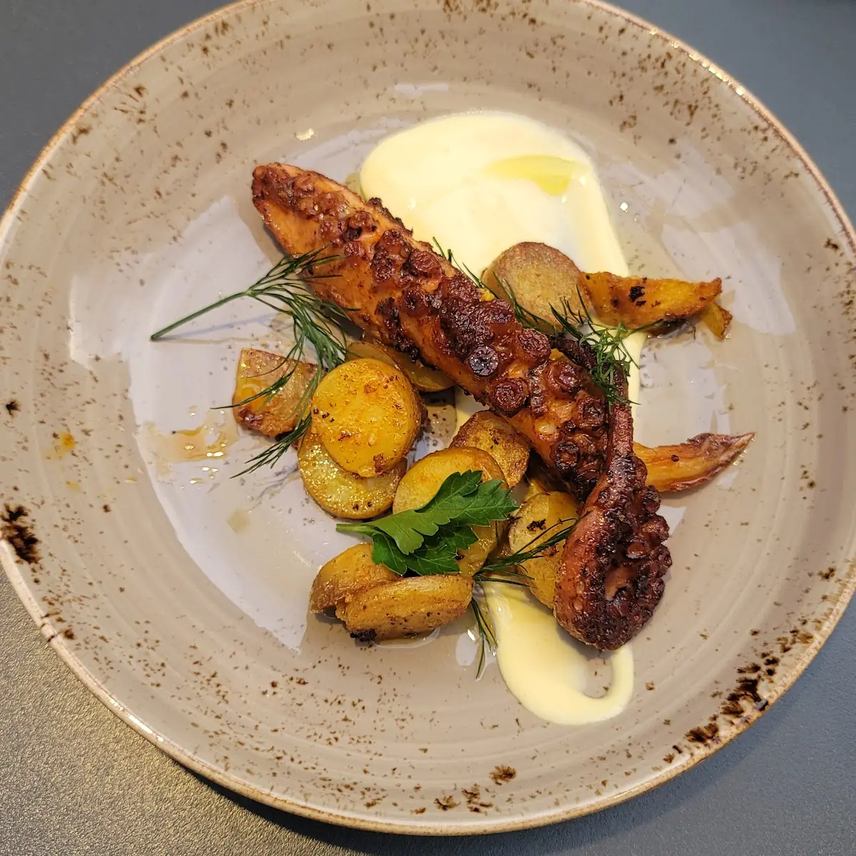 Wood Oven Charred Octopus