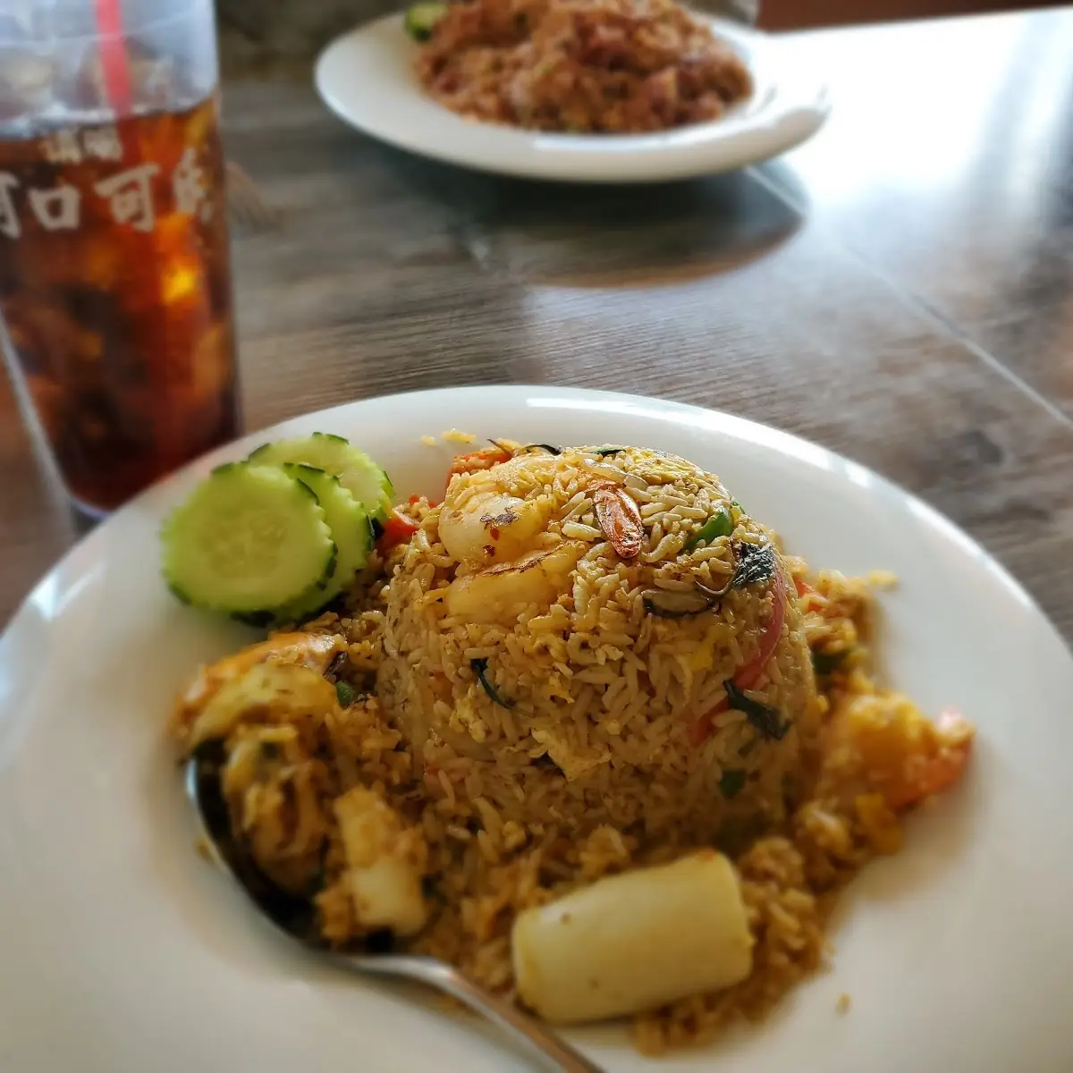Tsunami Seafood Fried Rice Chicken