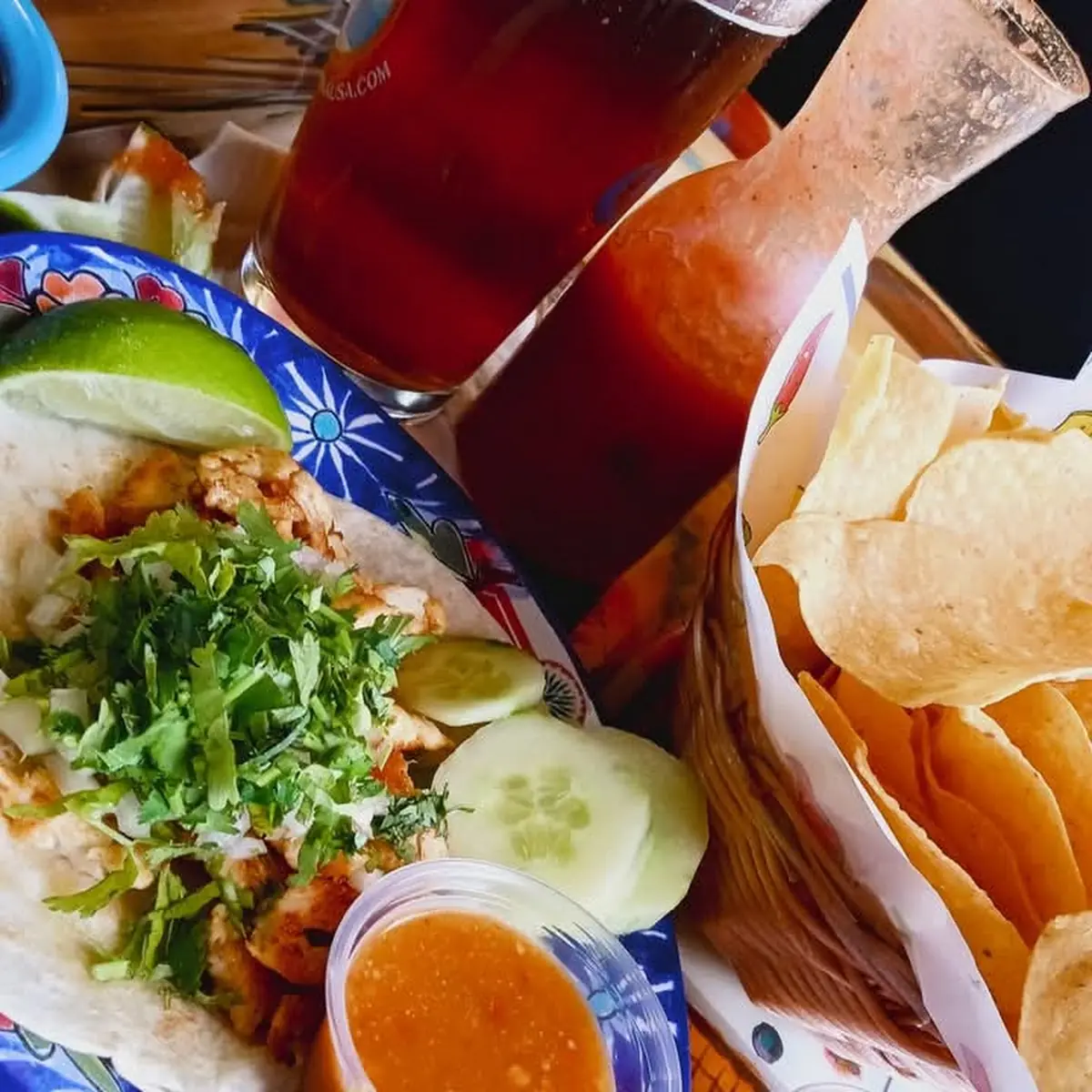 Grilled Chicken Taco